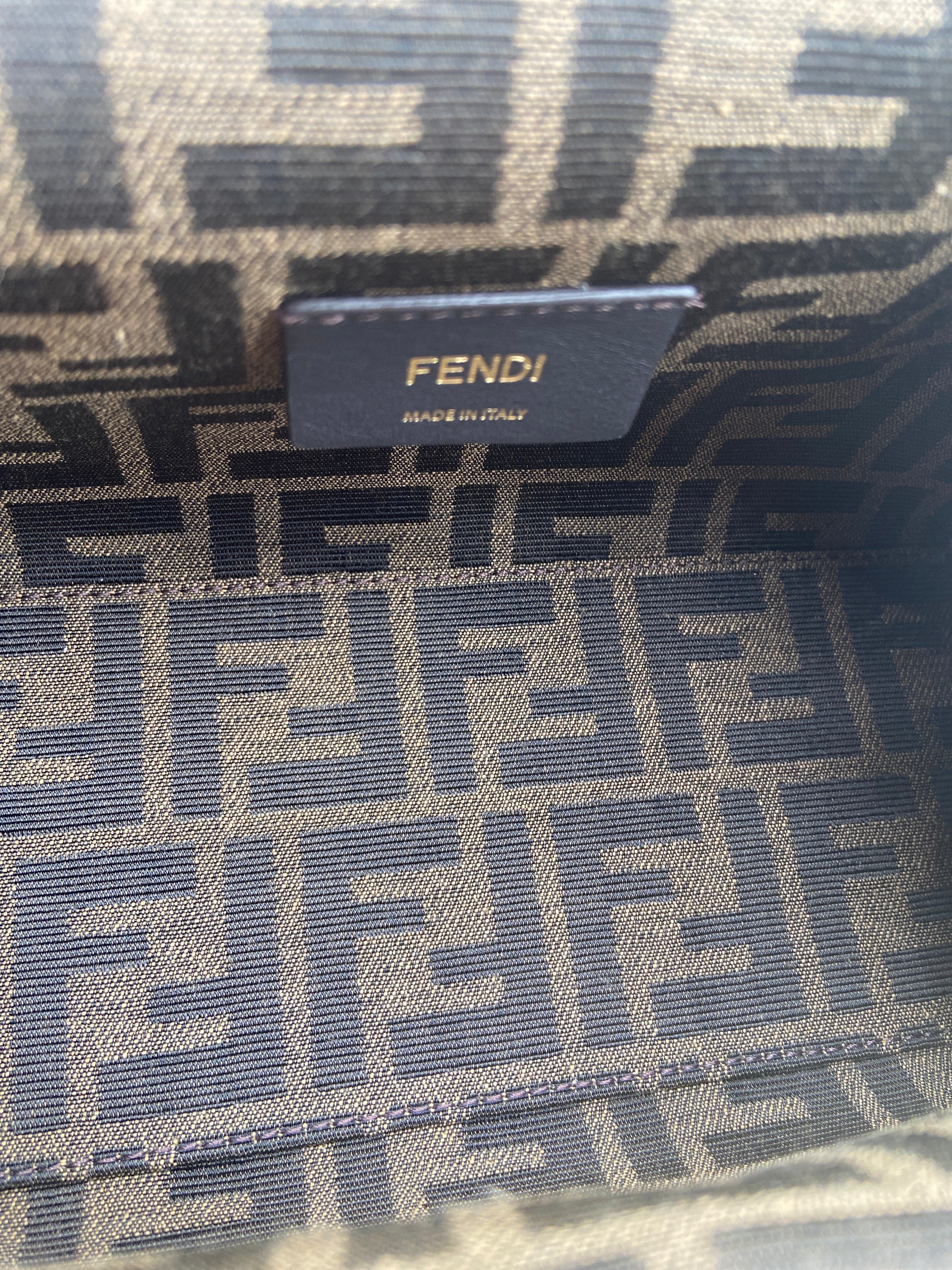 Fendi First Limited Edition – Purple Leather Shoulder Bag