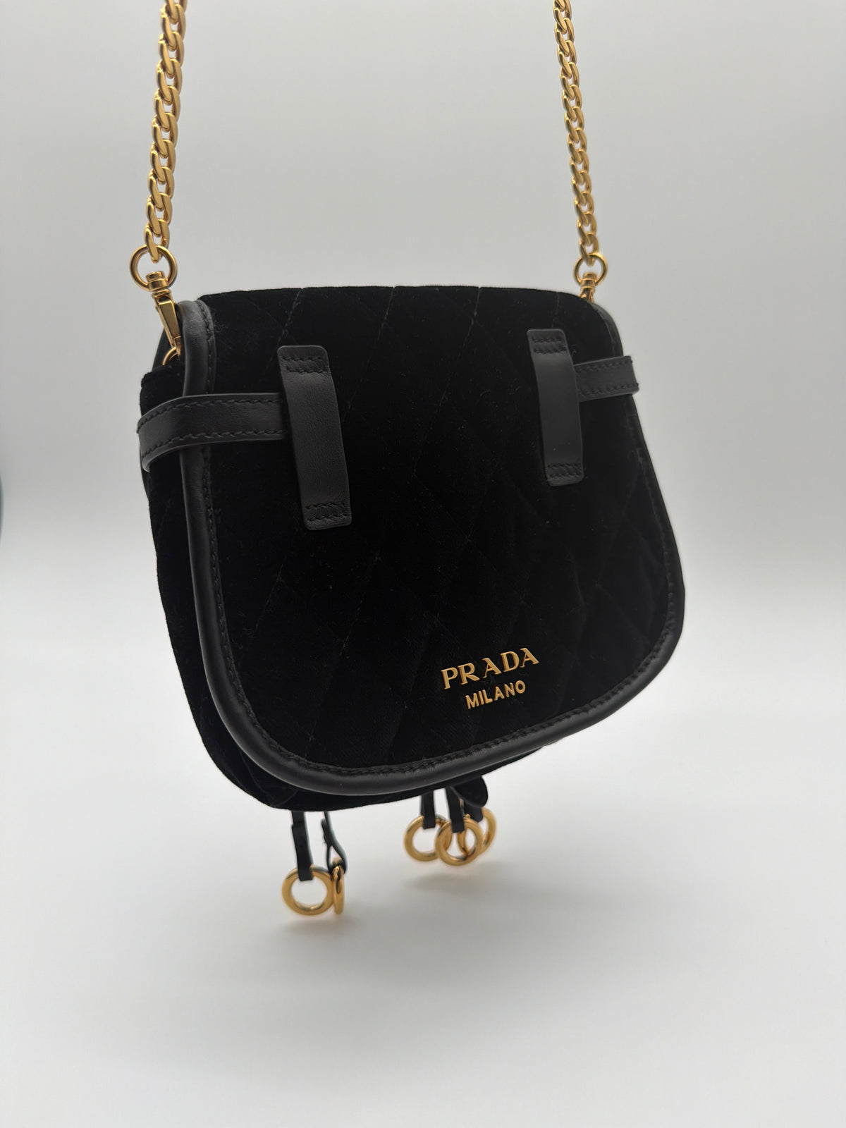Prada Impuntu Velluto Corsaire crossbody image 3