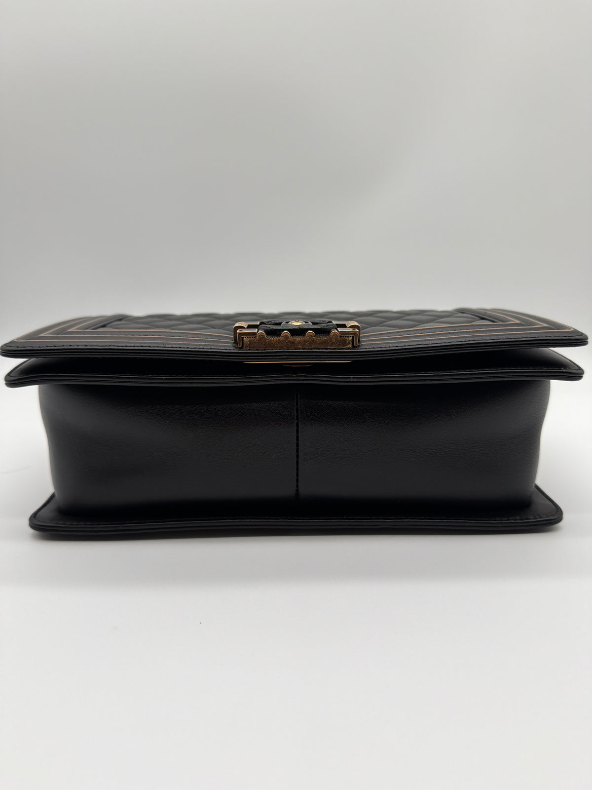 Chanel Boy Studded Handle Flap Bag image 4
