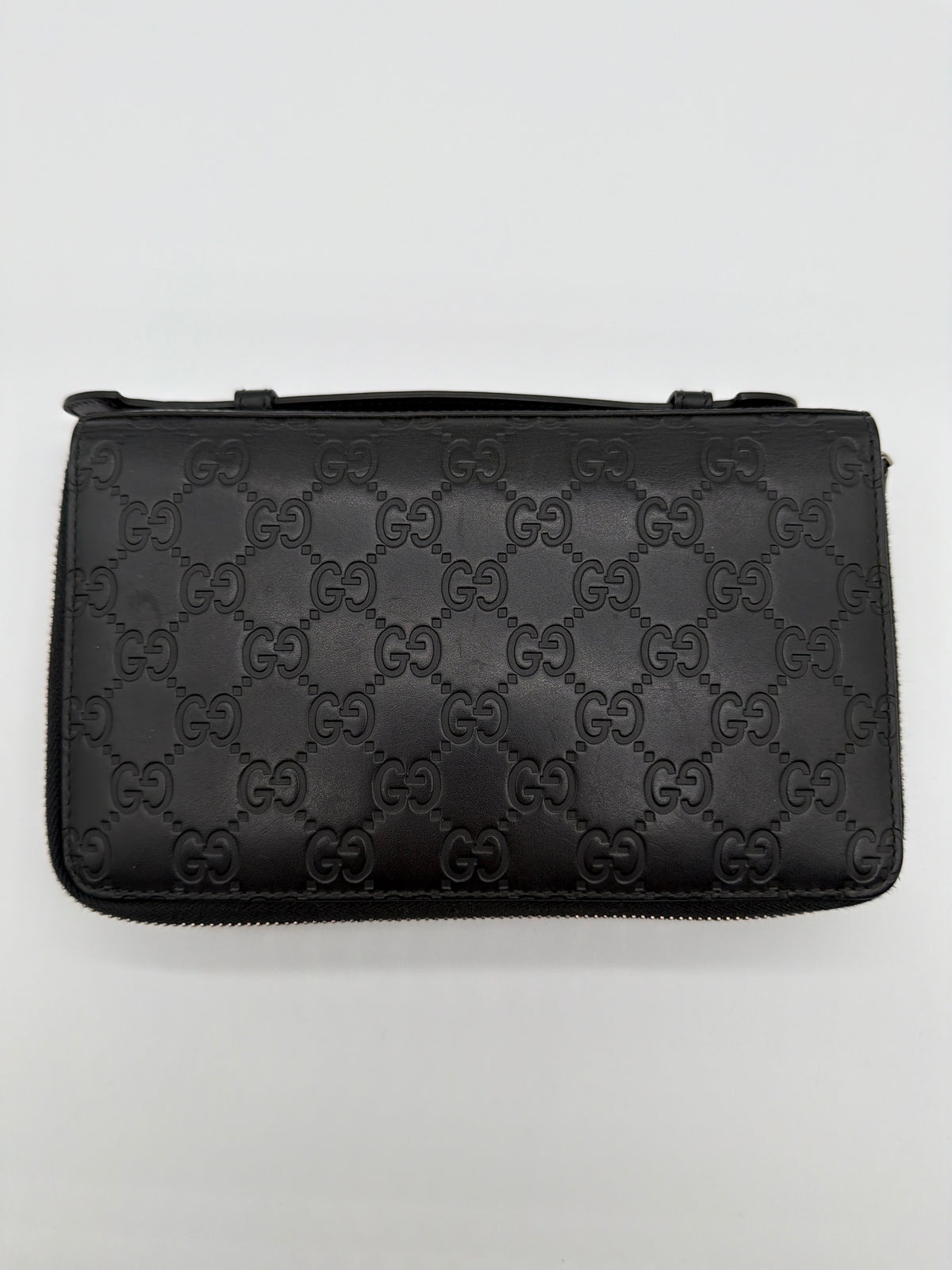 Gucci Guccissima Signature Microguccissima Bree Zip Around Wallet image 1