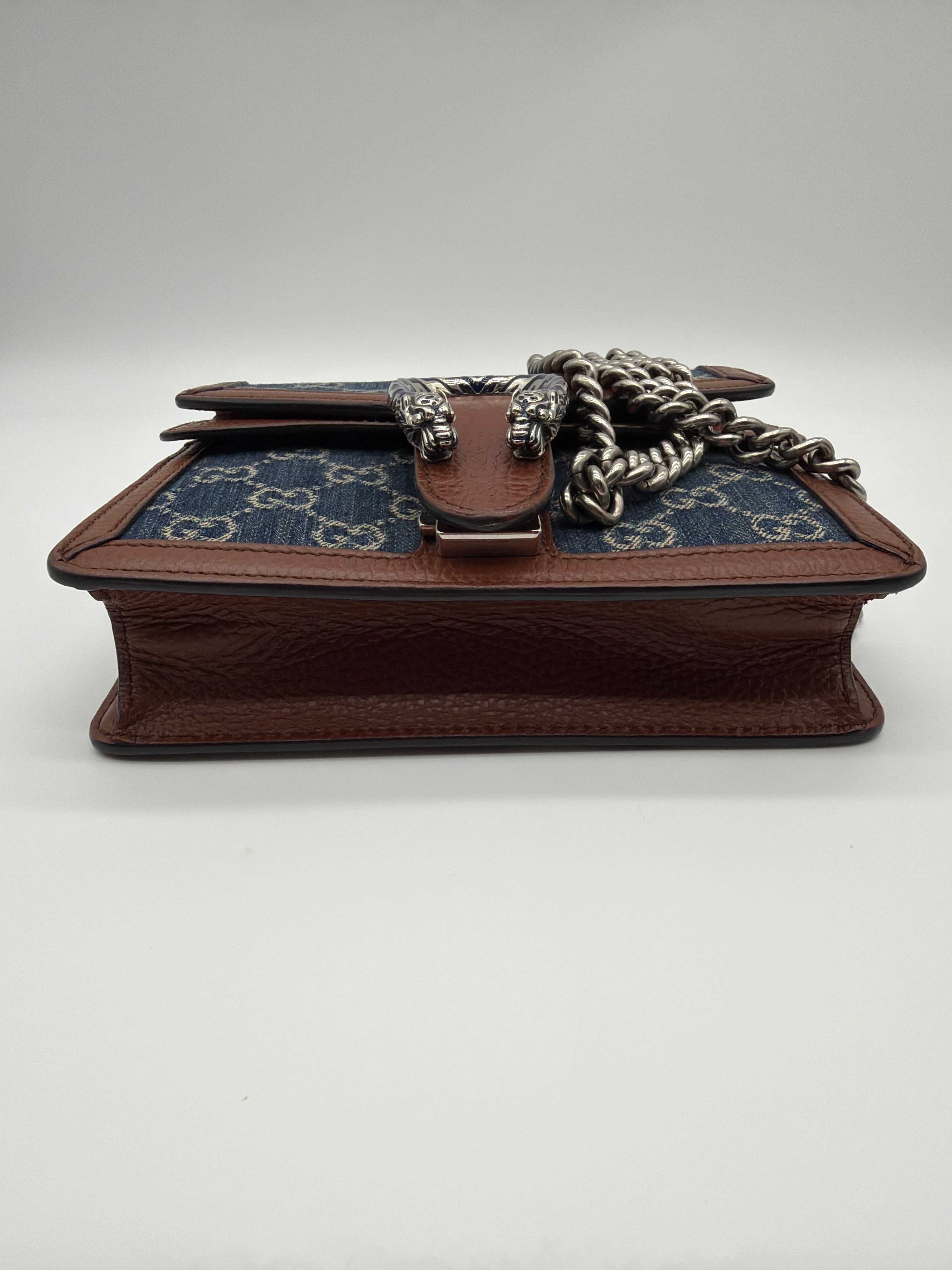 Gucci GG Denim Dionysus shoulder bag image 4