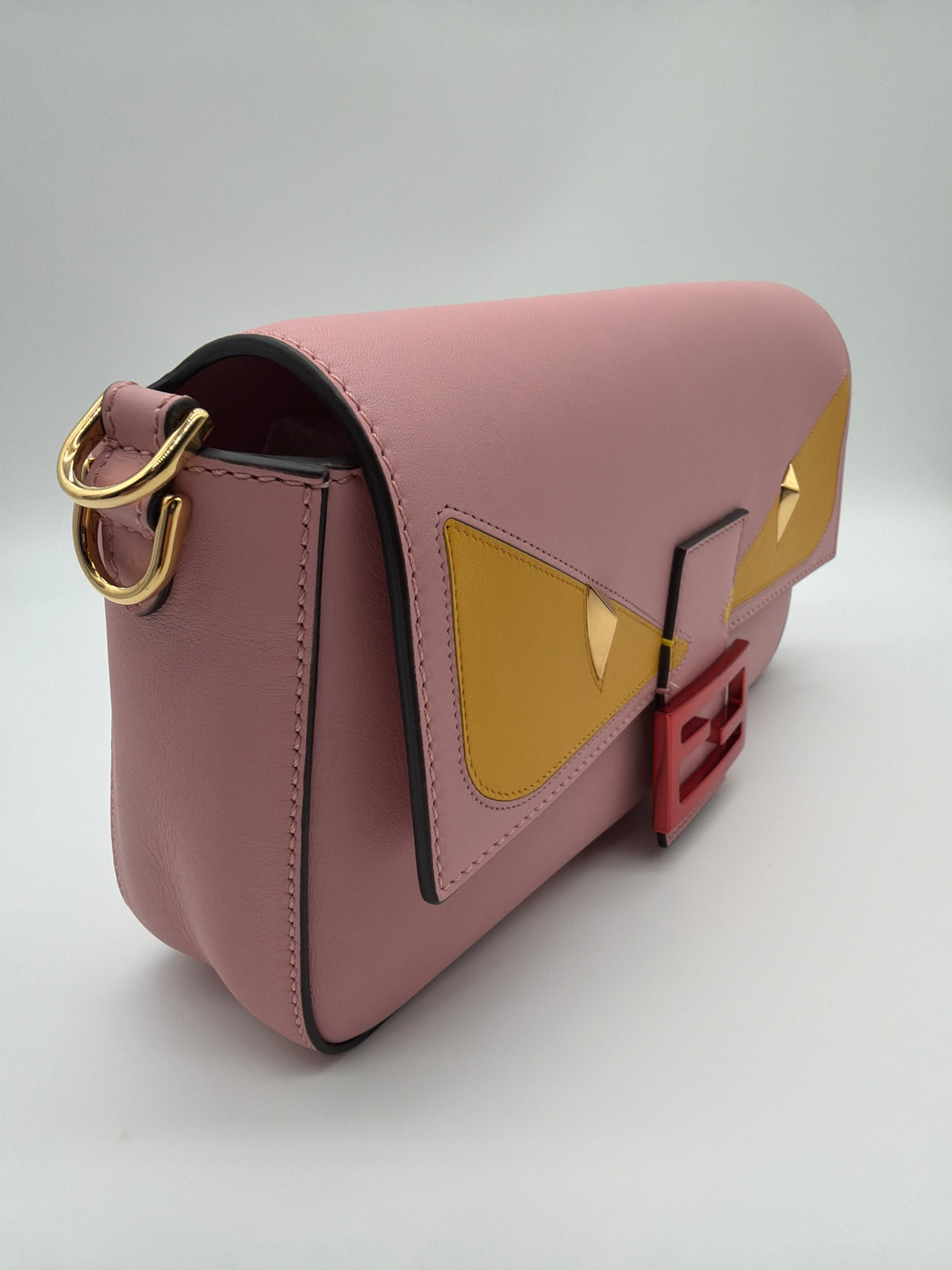 Fendi Baguette limited-edition "Fendi Eyes" Capsule Collection in pink image 6