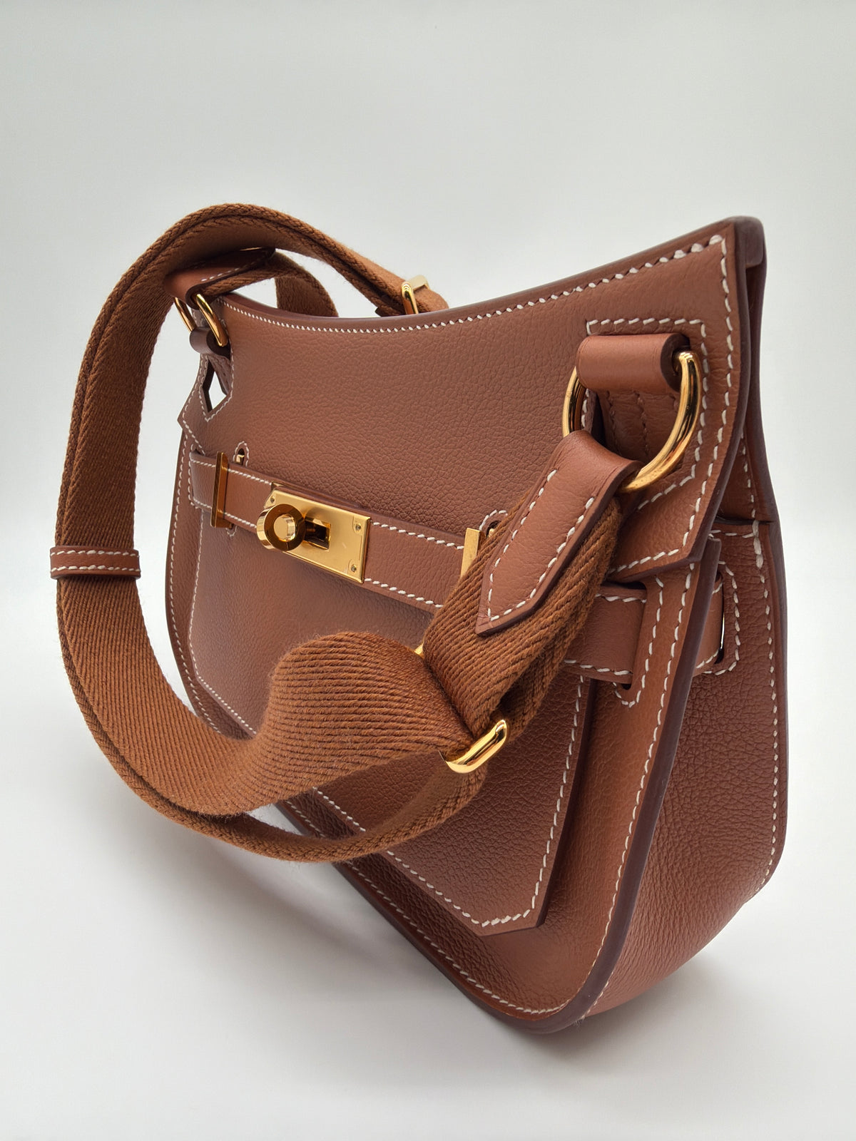 Hermès Mini Jypsière Gold Evercolor image 2