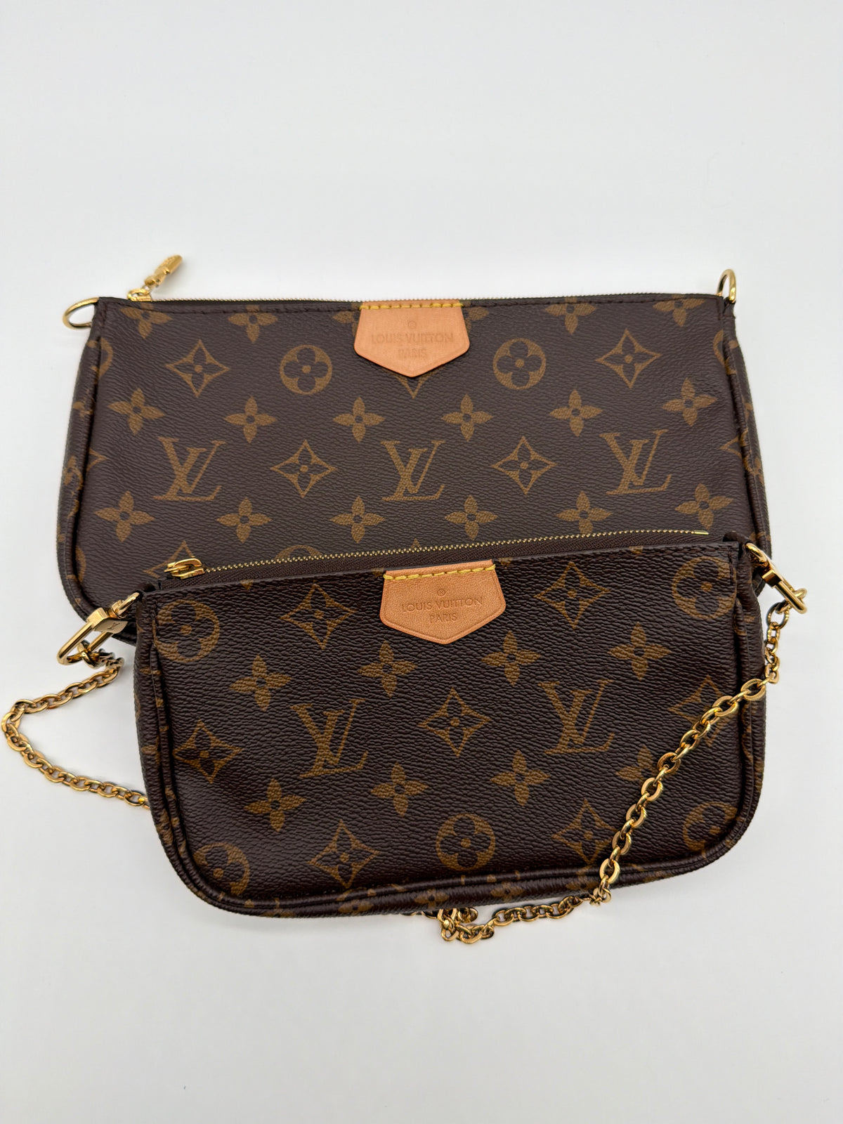 Louis Vuitton Khaki Monogram Multi Pochette Bag Trio image 3