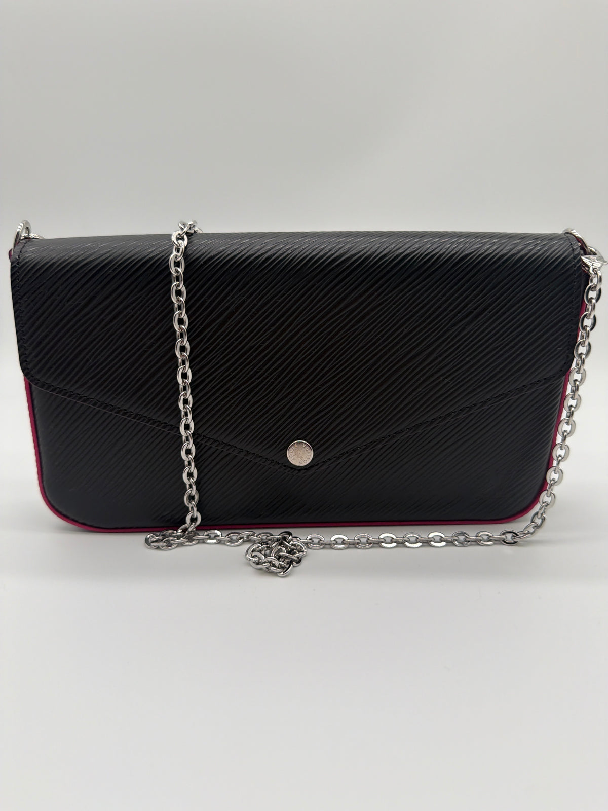Louis Vuitton Epi Pochette Félicie in black image 1