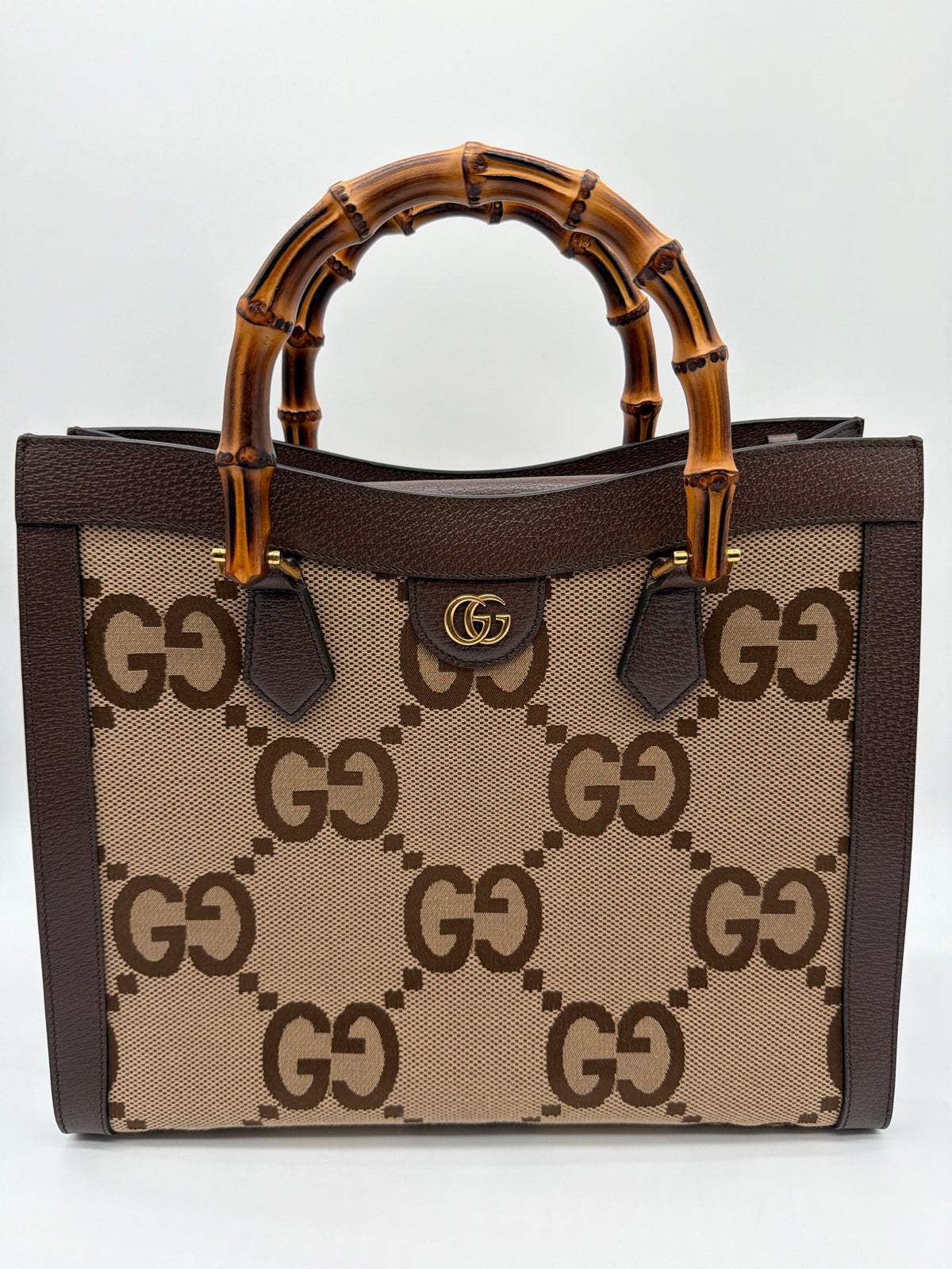Gucci Diana Small Jumbo GG Canvas Tote image 2