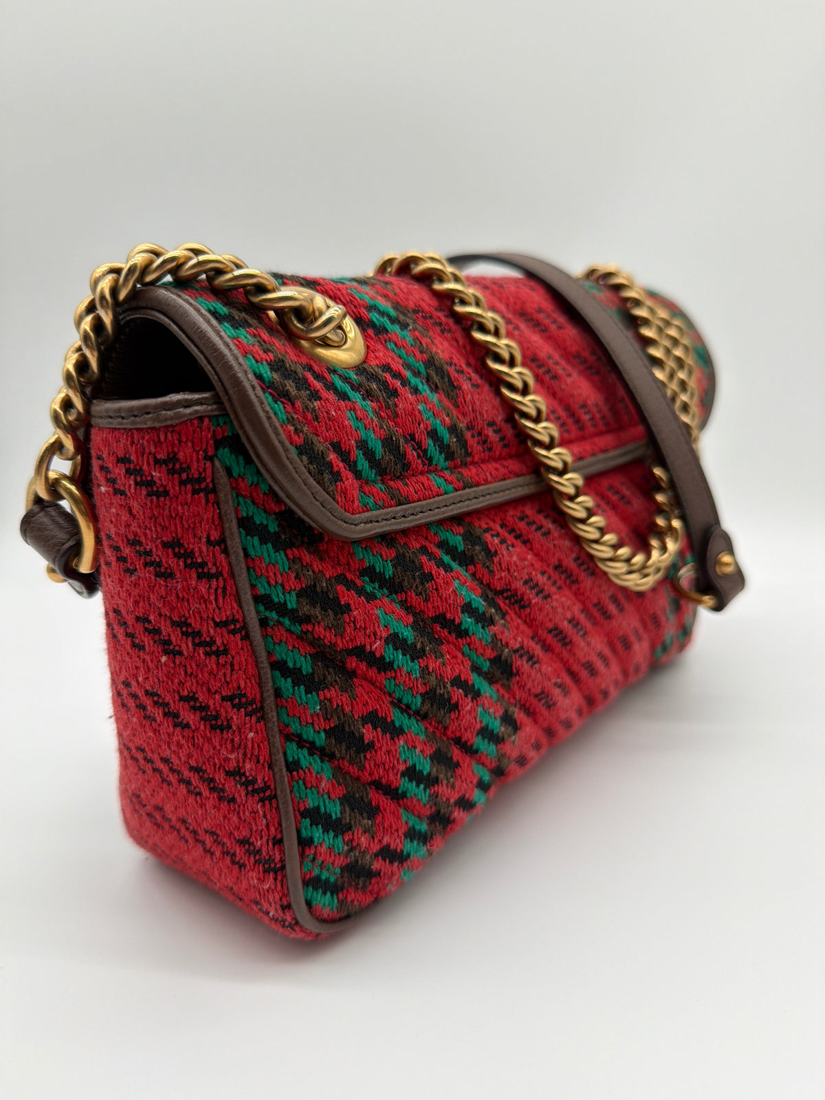 Gucci GG Marmont Houndstooth Tweed image 3