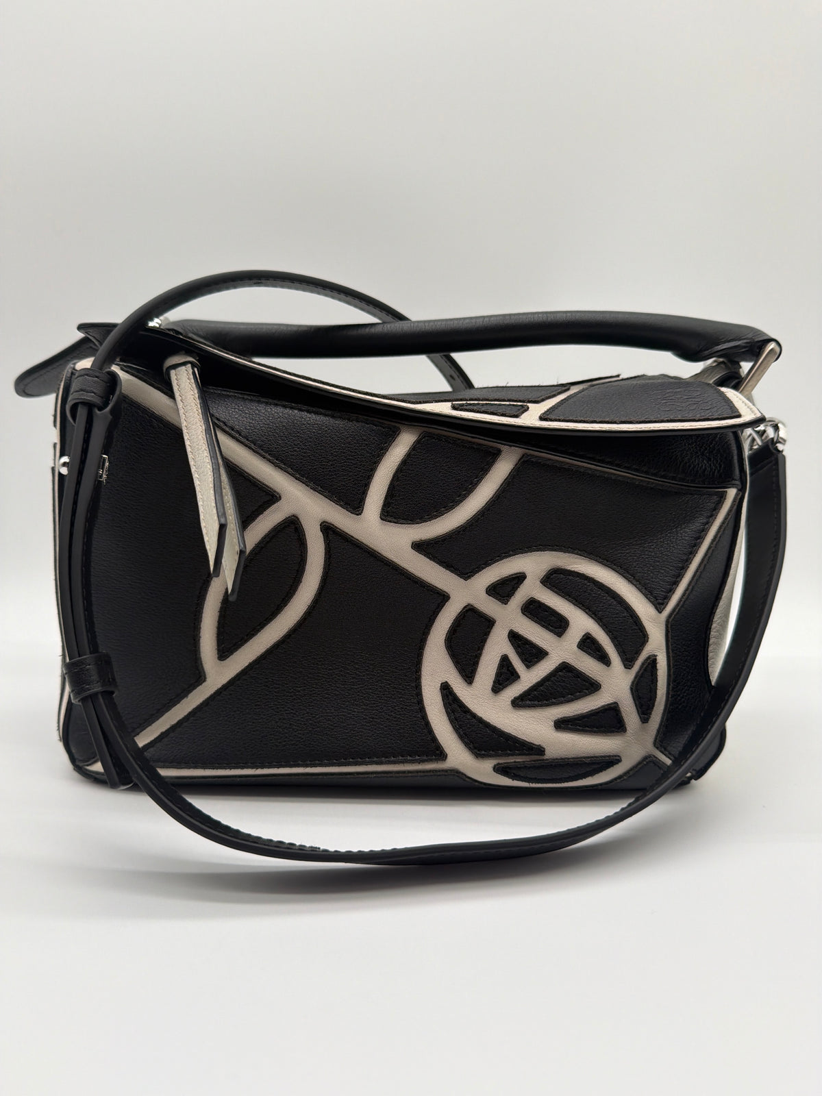 Loewe Roses Small Puzzle Bag image 1