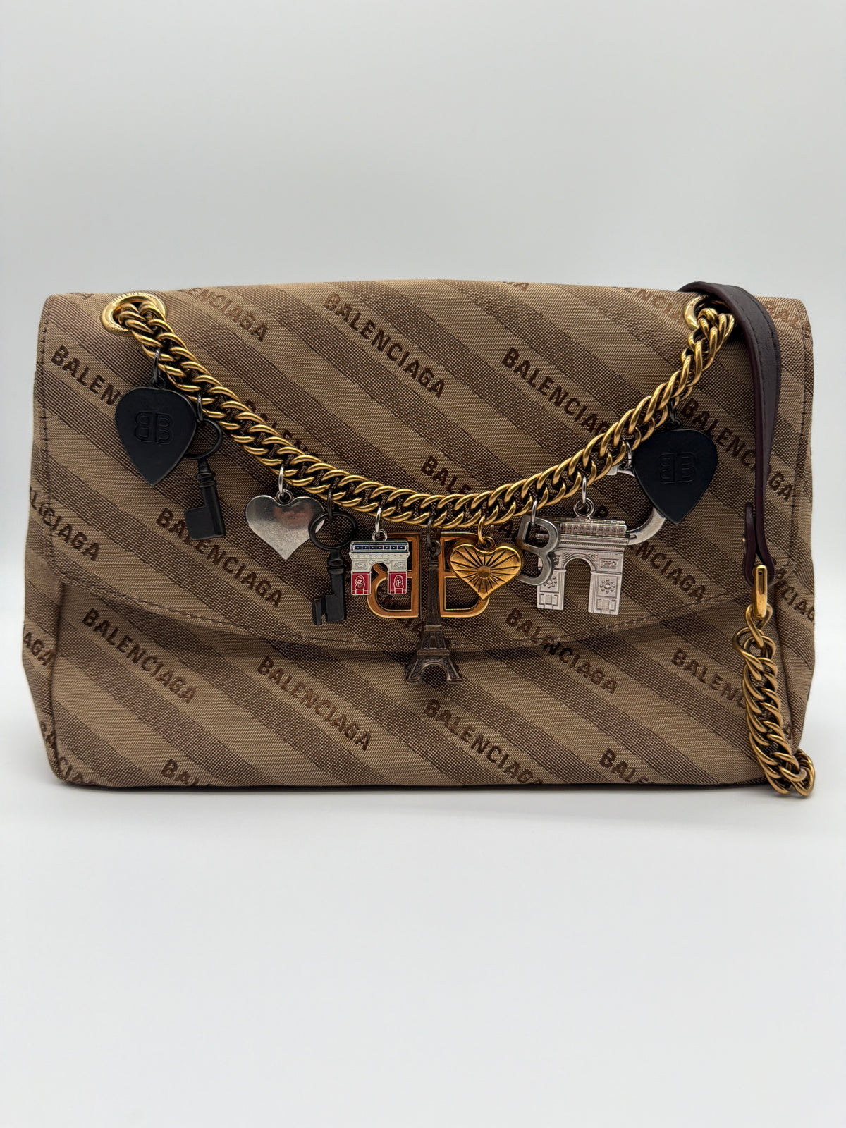 Balenciaga BB Chain Round Charms Shoulder Bag image 1