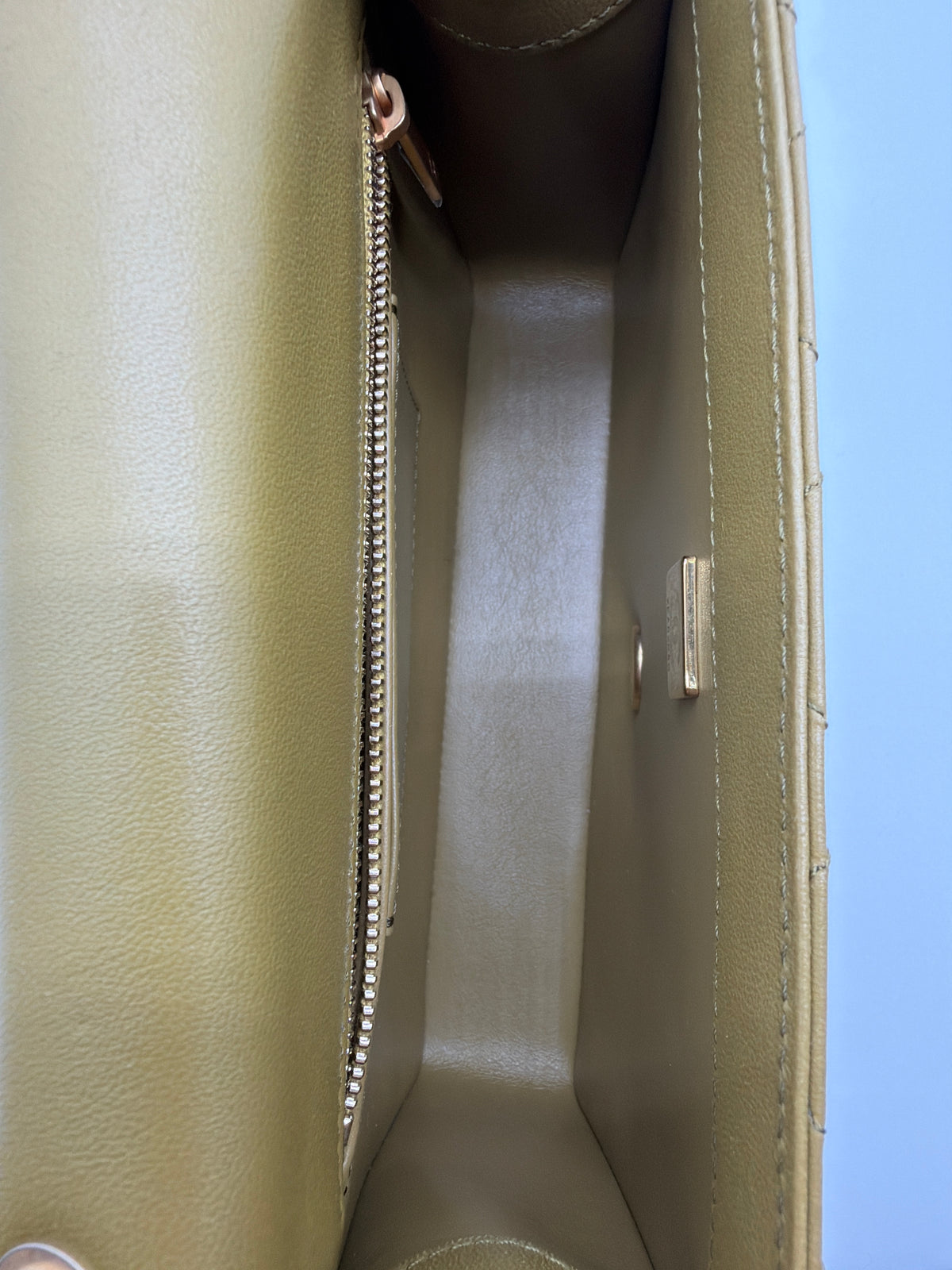 Chanel Lambskin Quilted Small Wenge Wood Flap Bag image 5