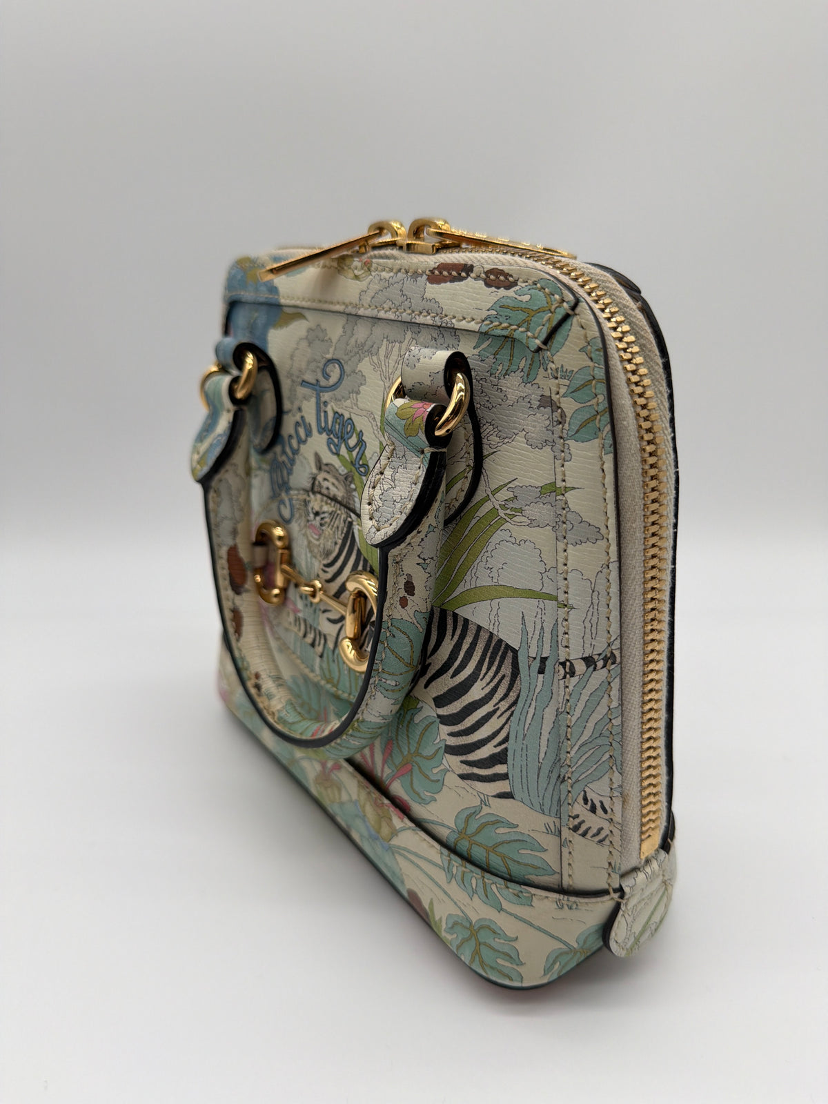 Gucci Tiger Horsebit 1955 Top Handle image 4