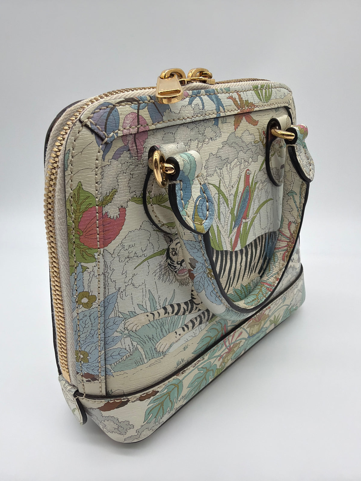 Gucci Tiger Horsebit 1955 Top Handle image 5
