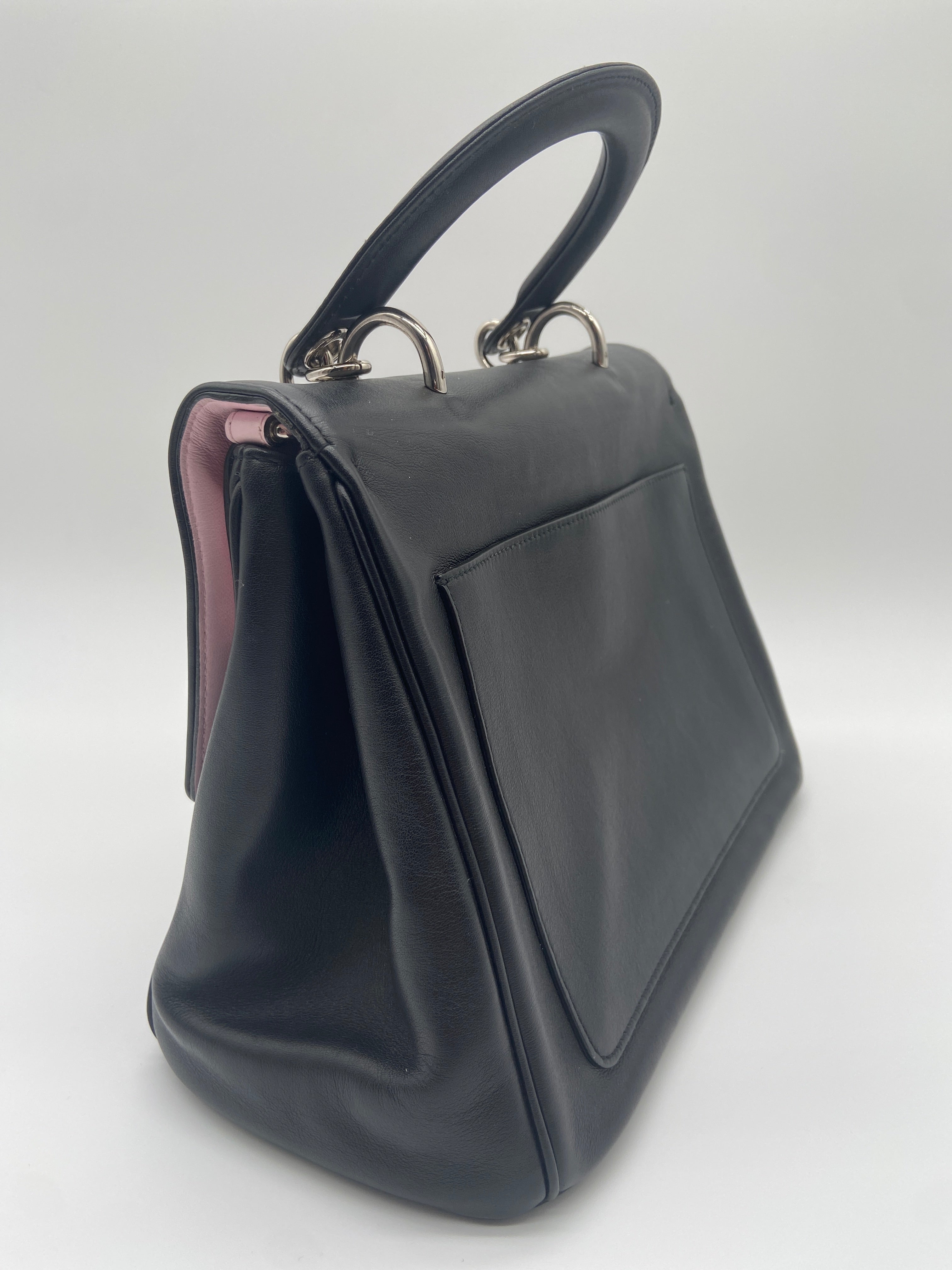 Christian Dior Be Dior Embroidered Leather Top Handle Flap Bag — image 3