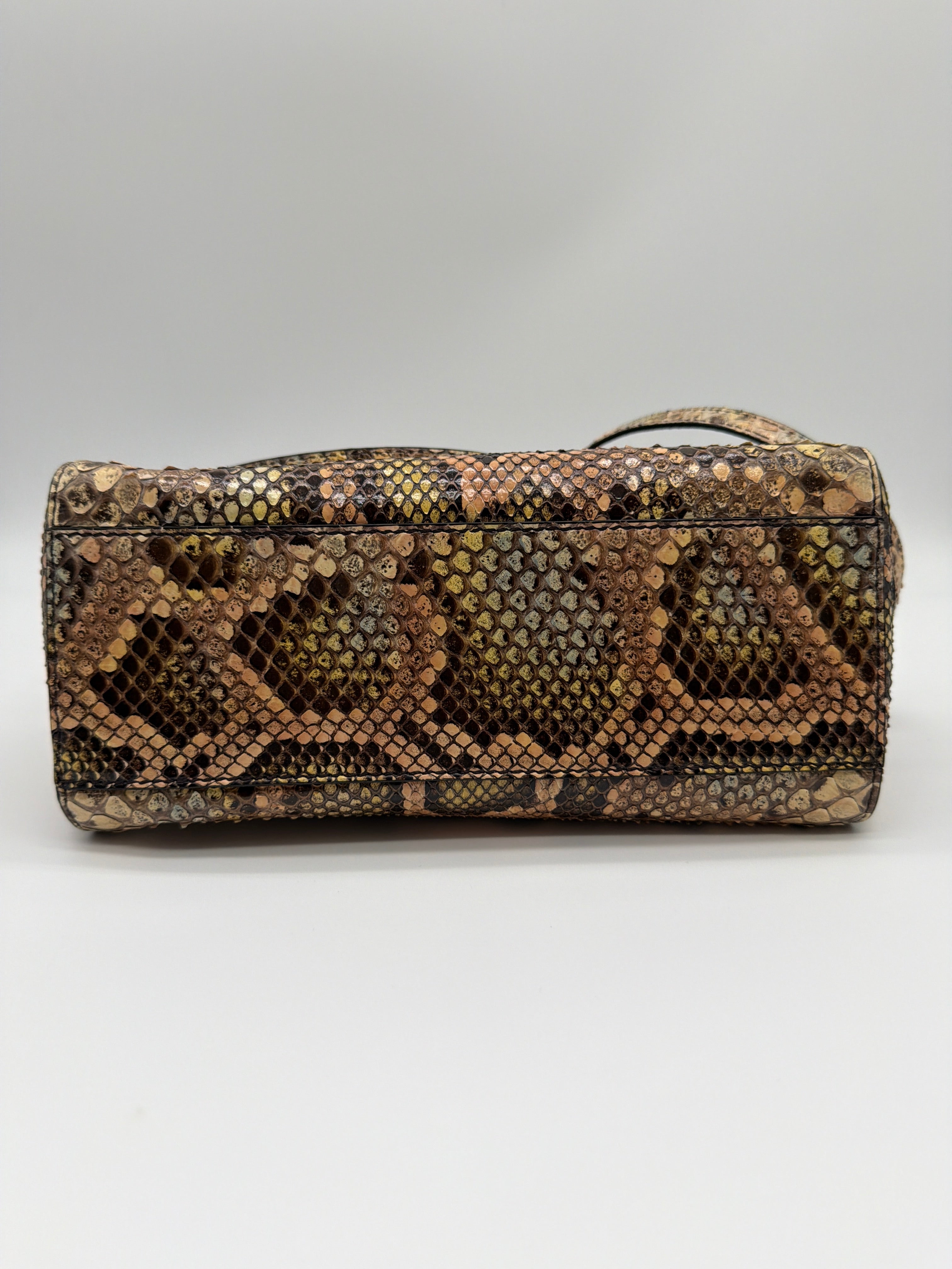 Fendi Python Mini Peekaboo in multicolor snakeskin - image 4