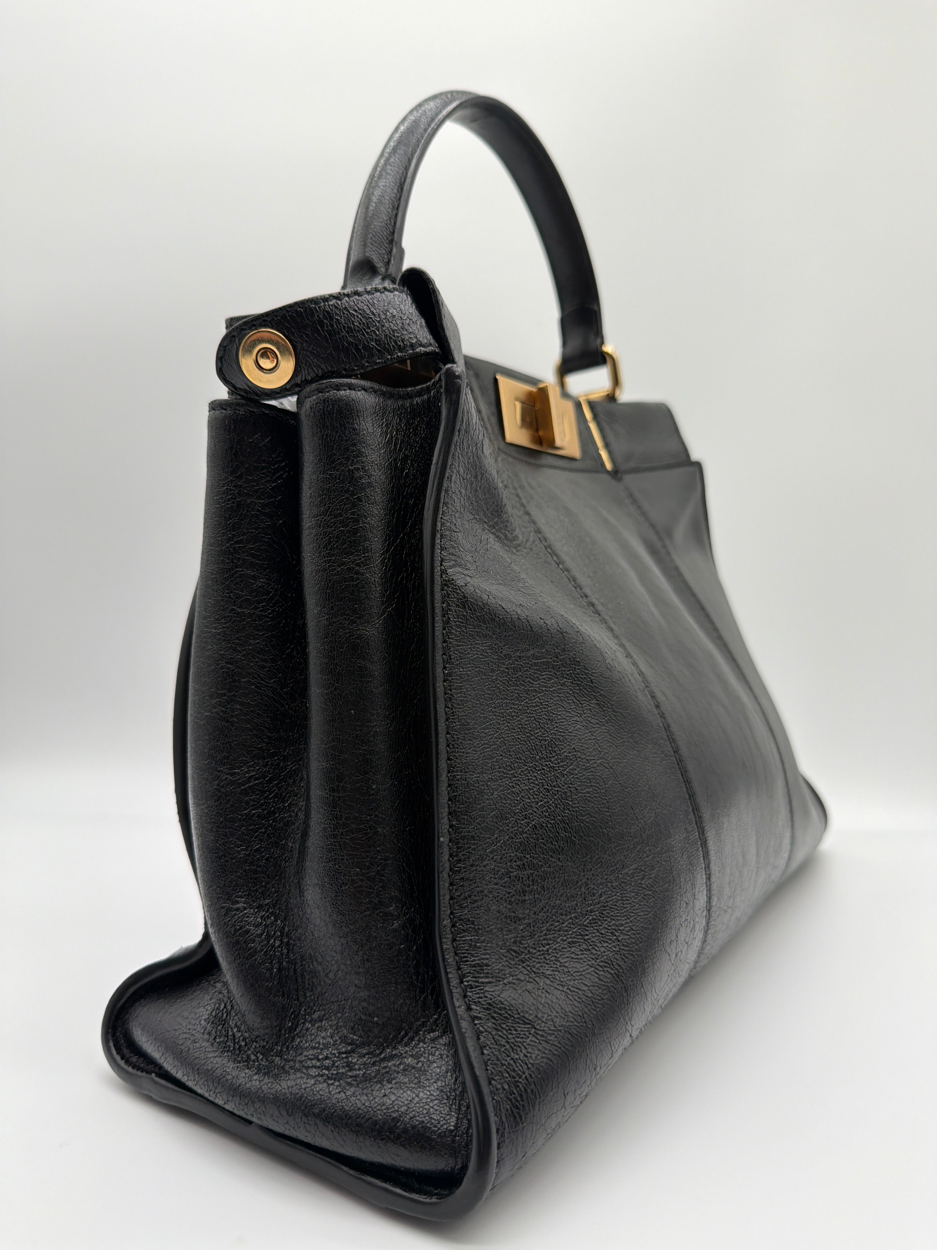 Fendi Agnello Old Shine Medium Peekaboo — image 2