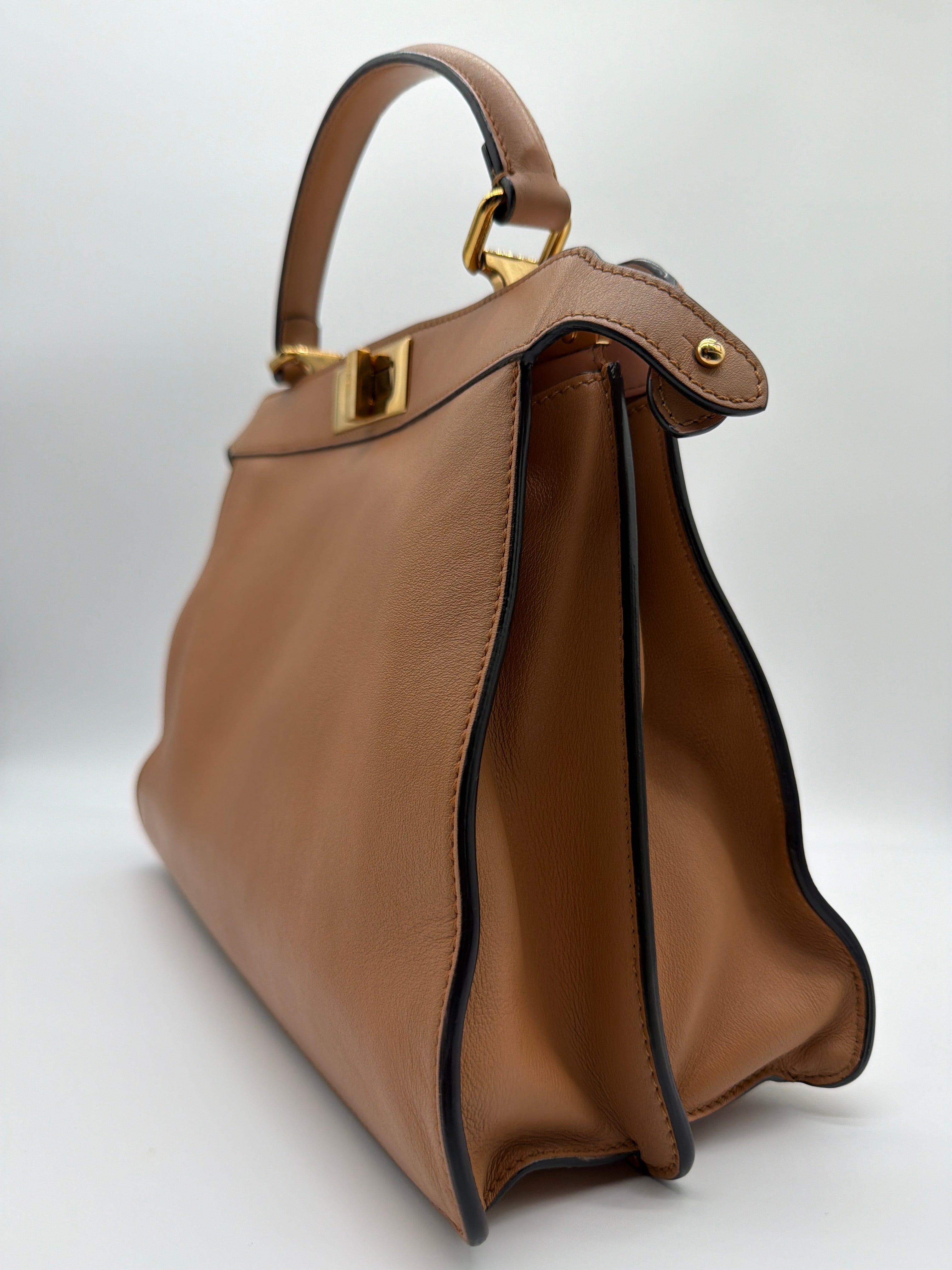Fendi Peekaboo ISeeU in caramel brown — image 2