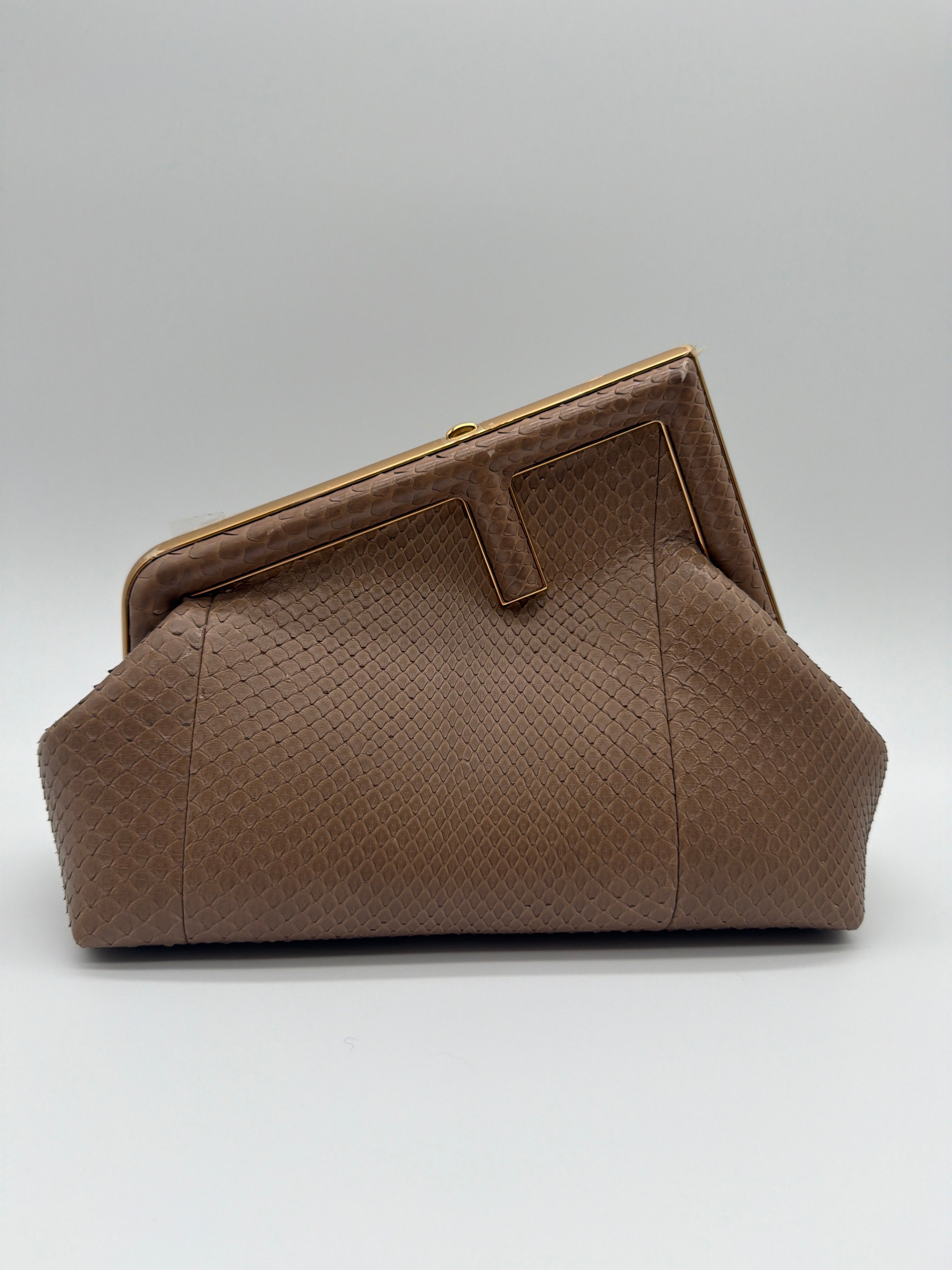 Fendi Small First in tan python — image 2