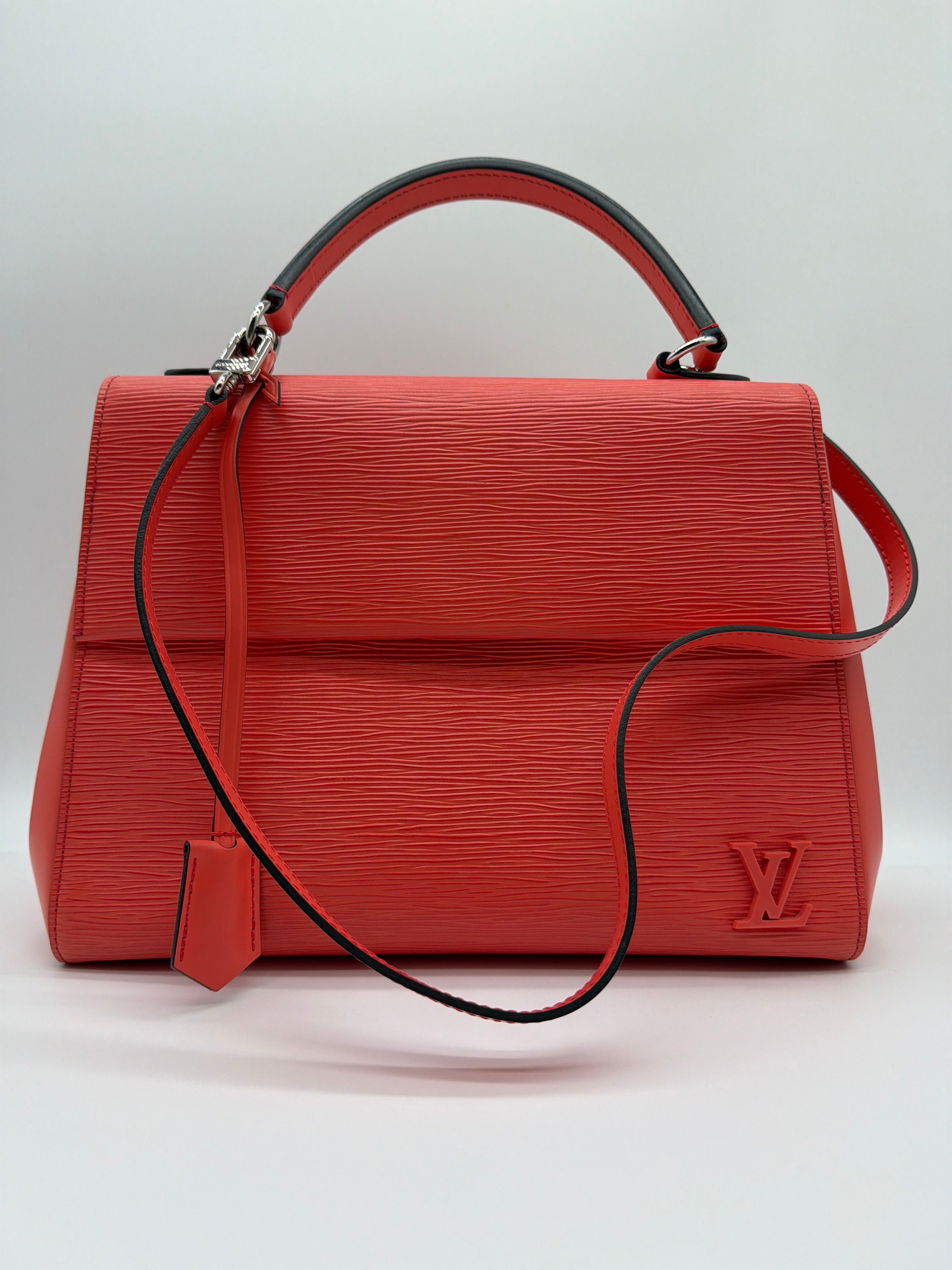 Louis Vuitton Cluny BB in bright coquelicot — image 1