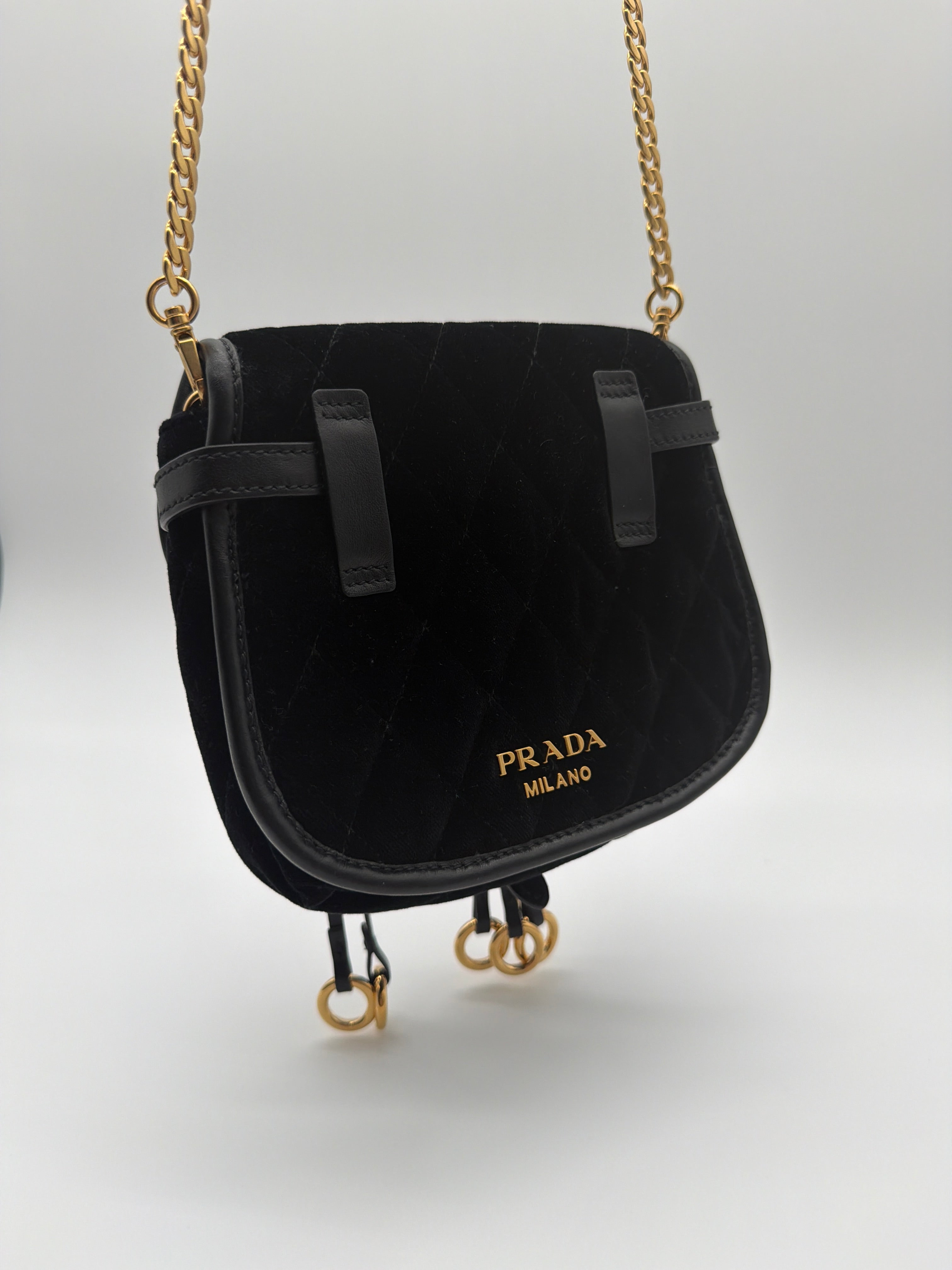 Prada Impuntu Velluto Corsaire crossbody — image 3