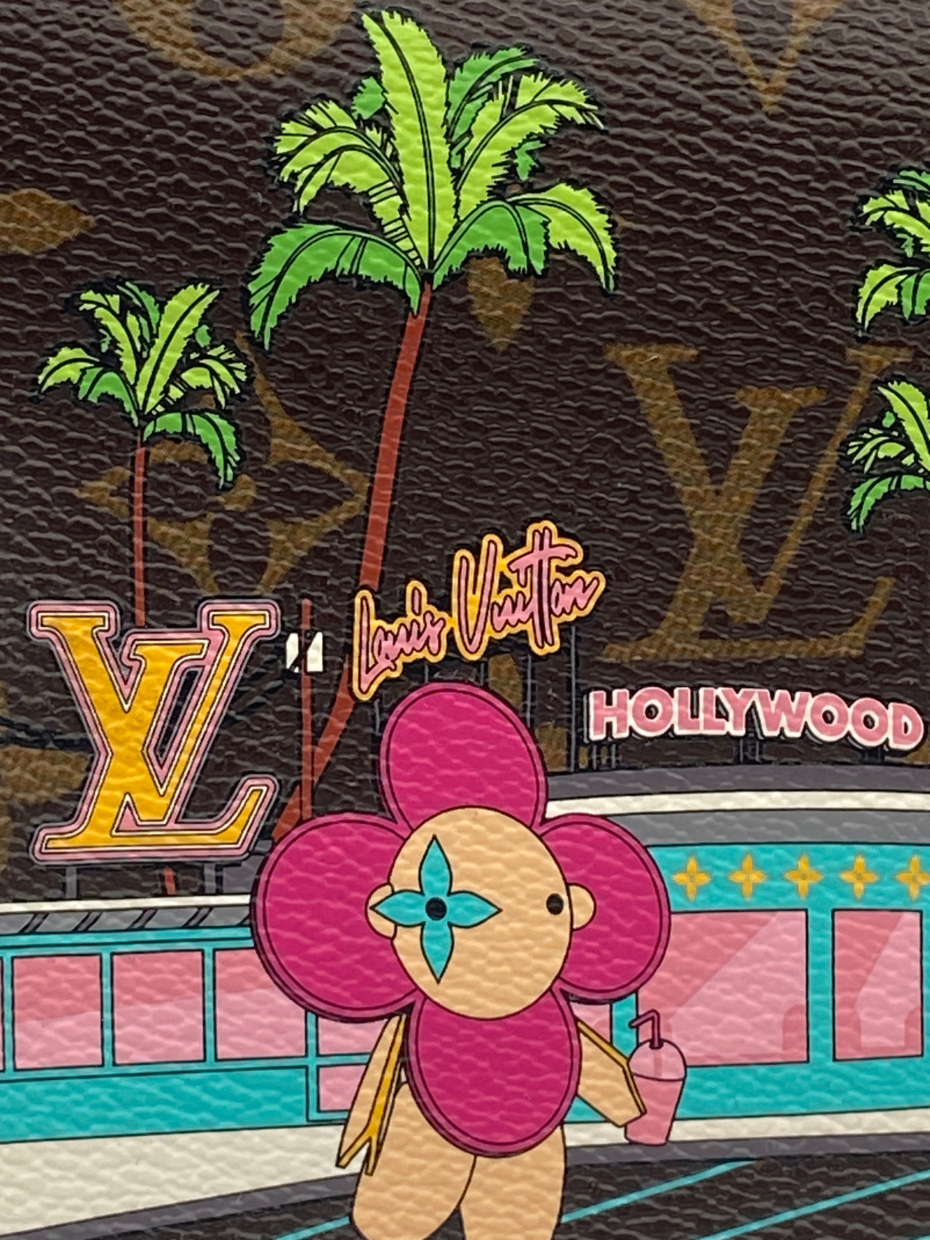 Louis Vuitton Monogram 2021 Christmas Animation Hollywood Pochette Félicie Chain Wallet