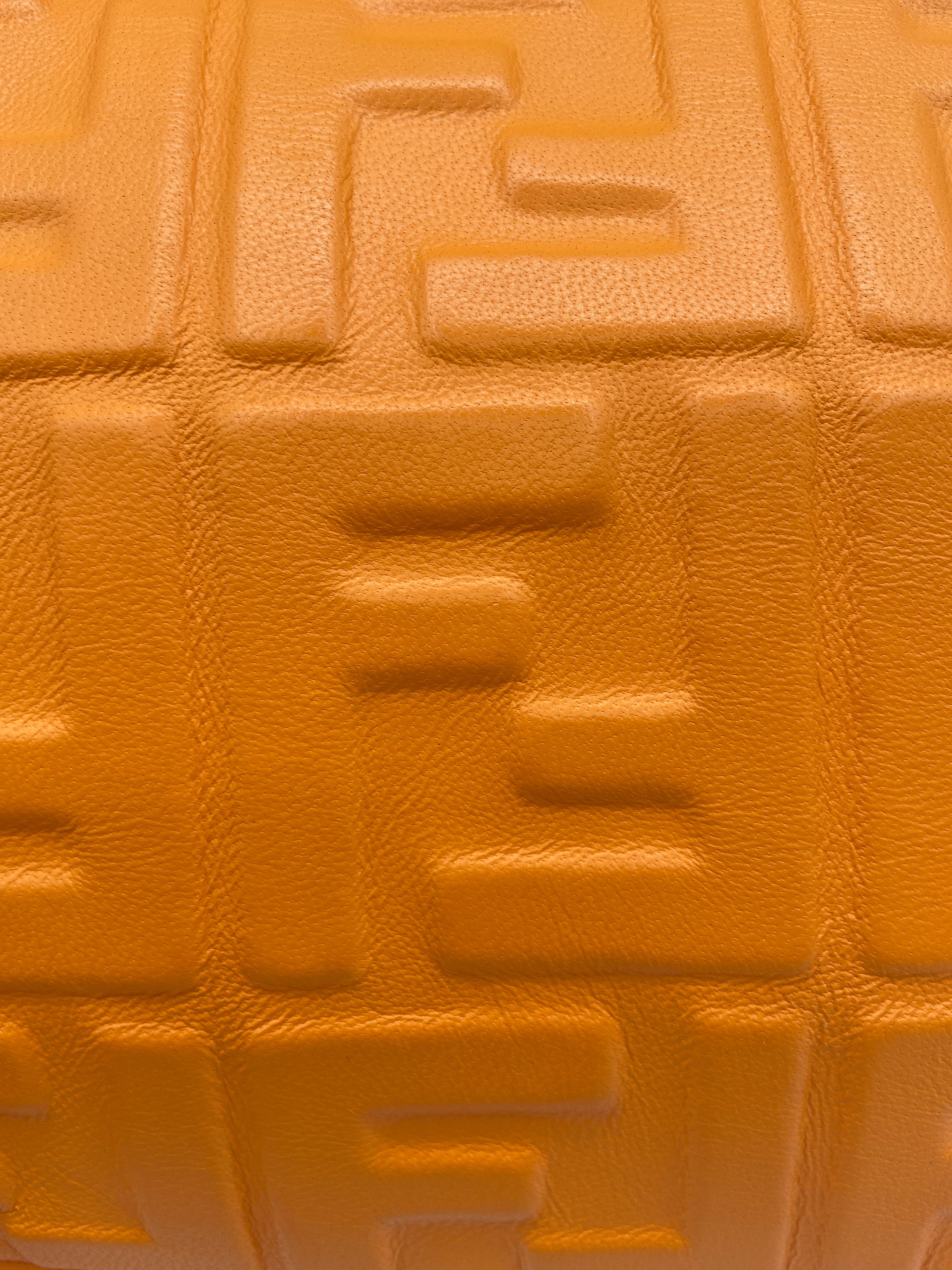 Fendi Baguette – Orange Cuoio Romano Leather