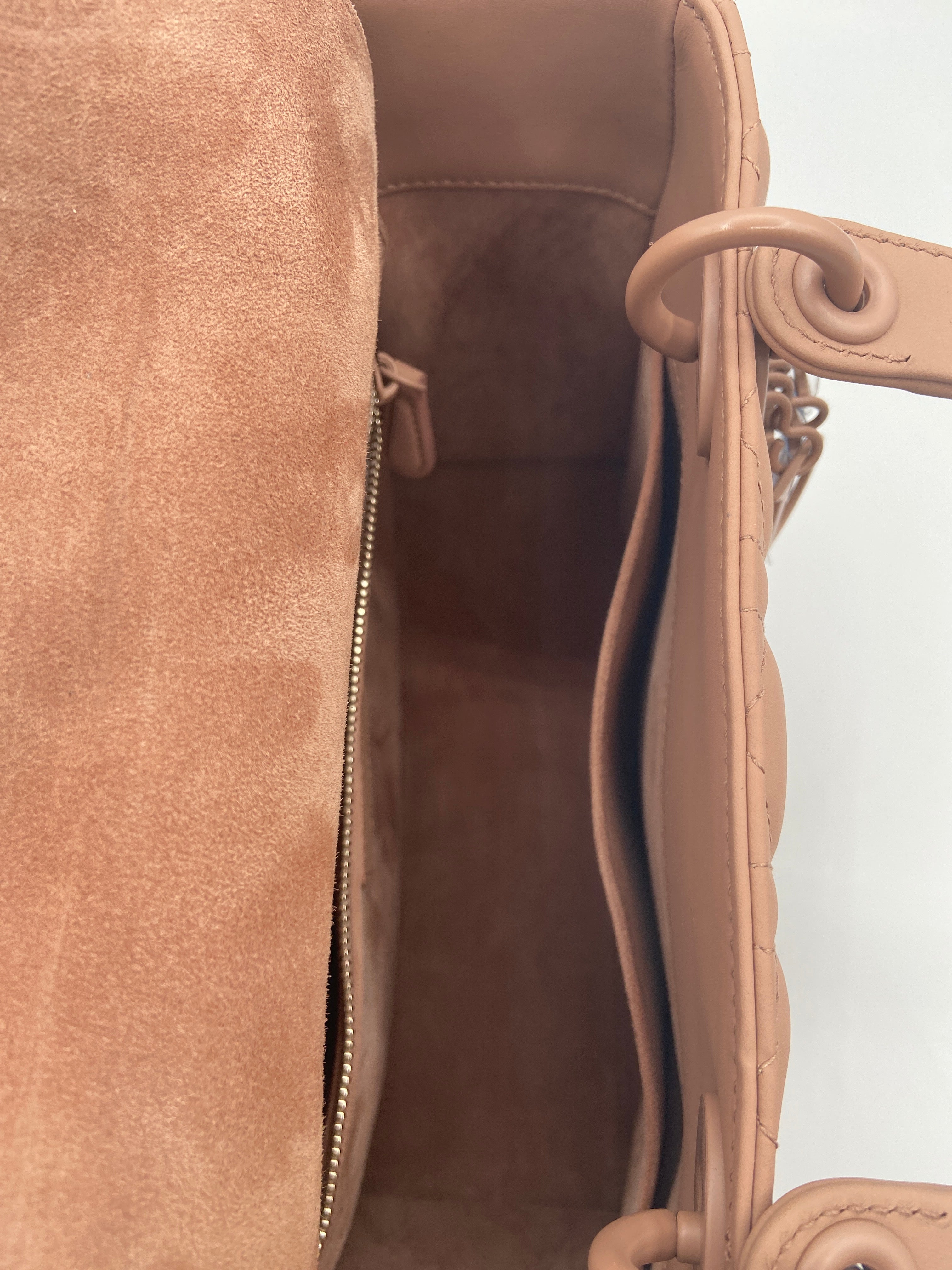 Christian Dior Lady Dior in Matte Cannage Calfskin