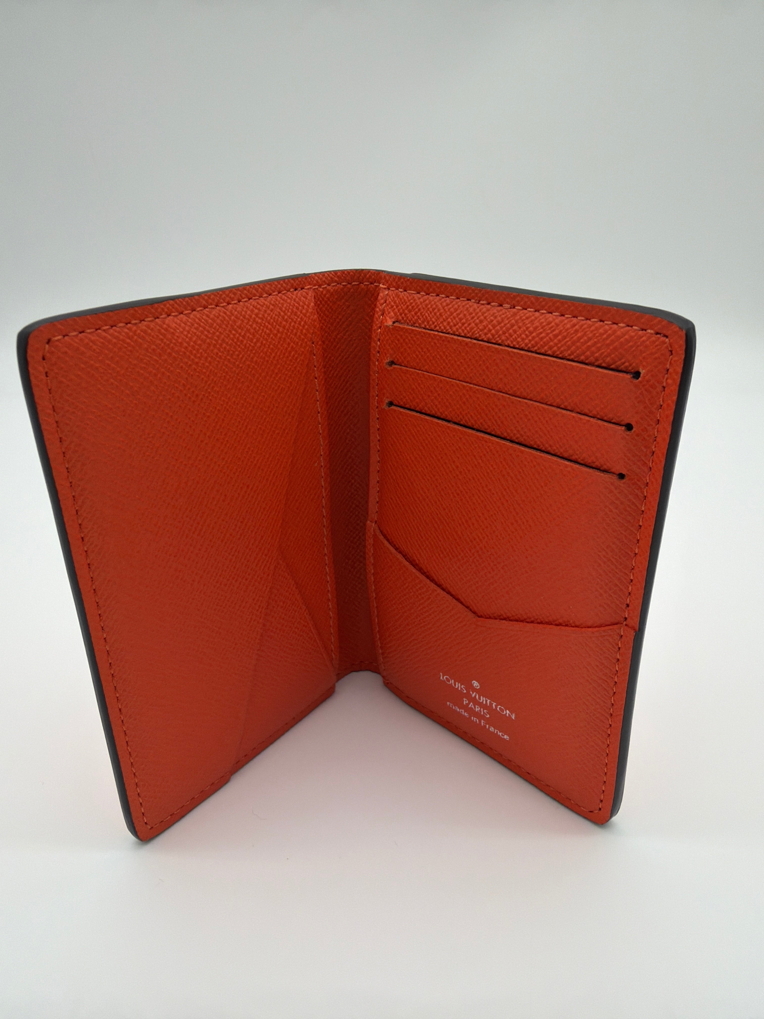 Louis Vuitton Taigarama Pocket Organizer in bright orange - image 2