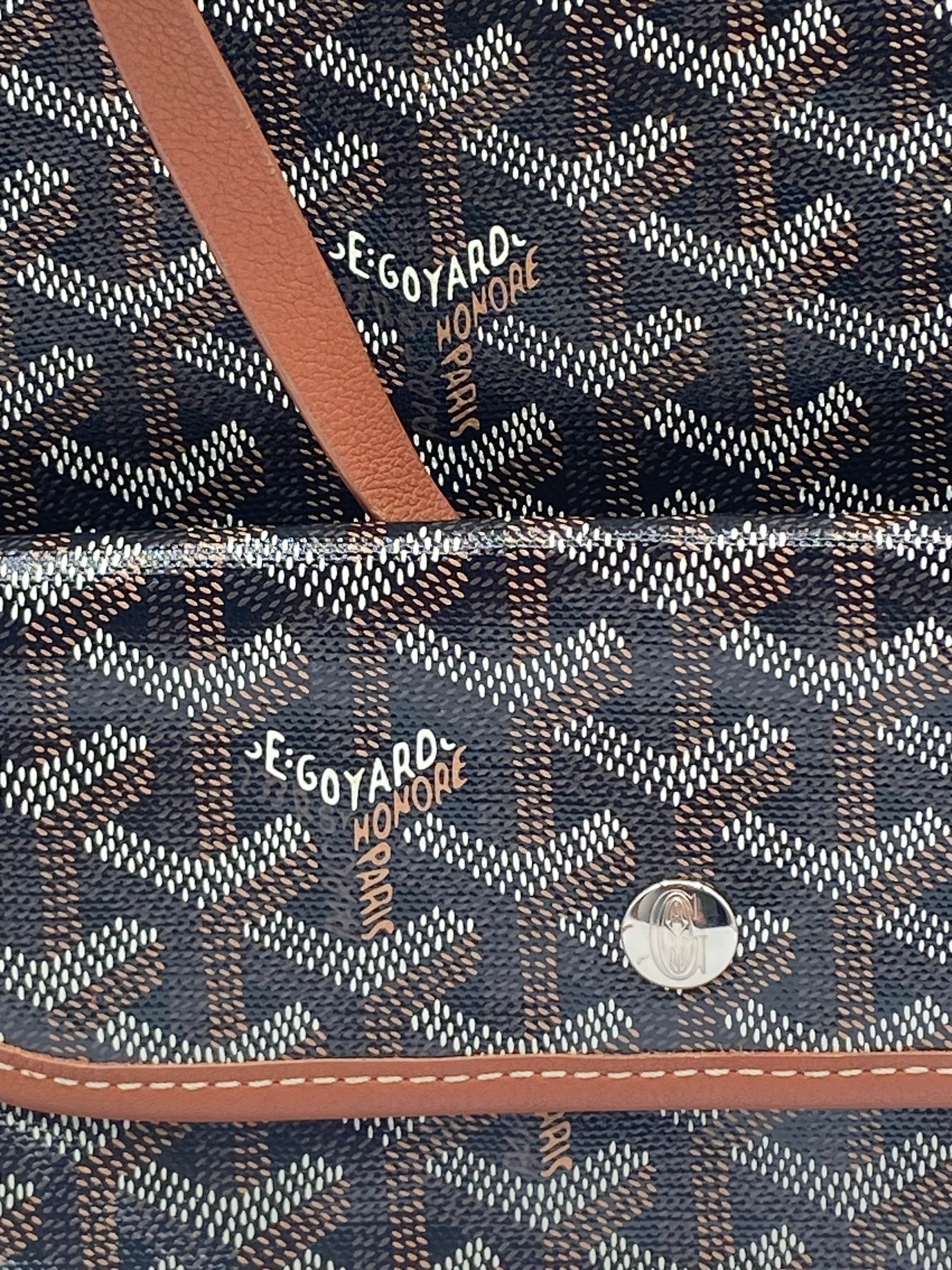 Goyard Saint Louis PM Tote – Goyardine Canvas in Black/Gold