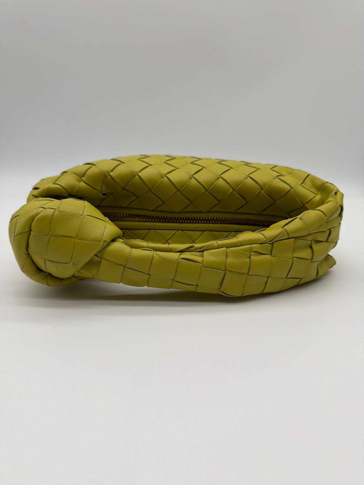 Bottega Veneta Mini Jodie in green Intrecciato image 2