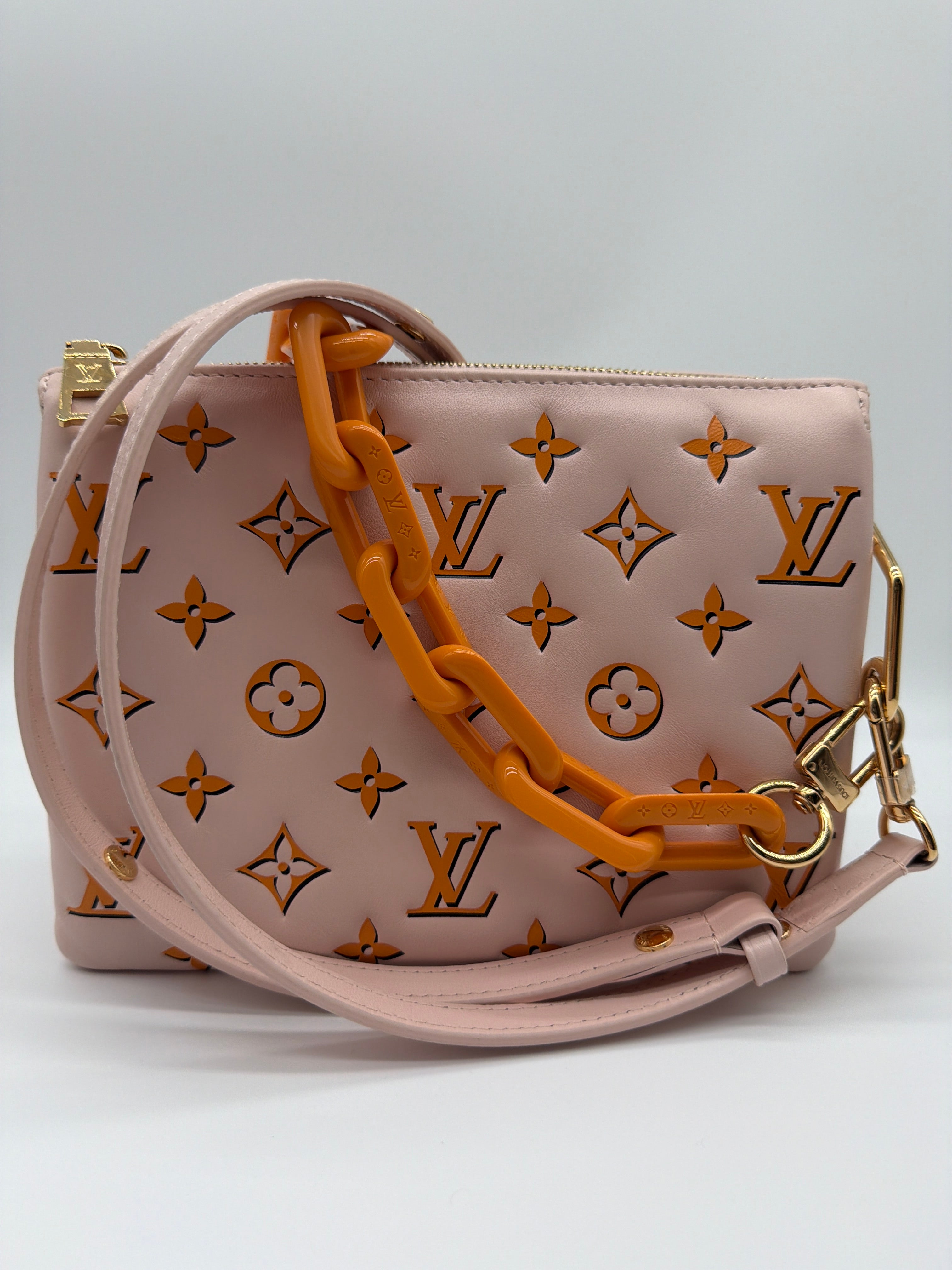 Louis Vuitton Coussin BB in Pearl Lamb