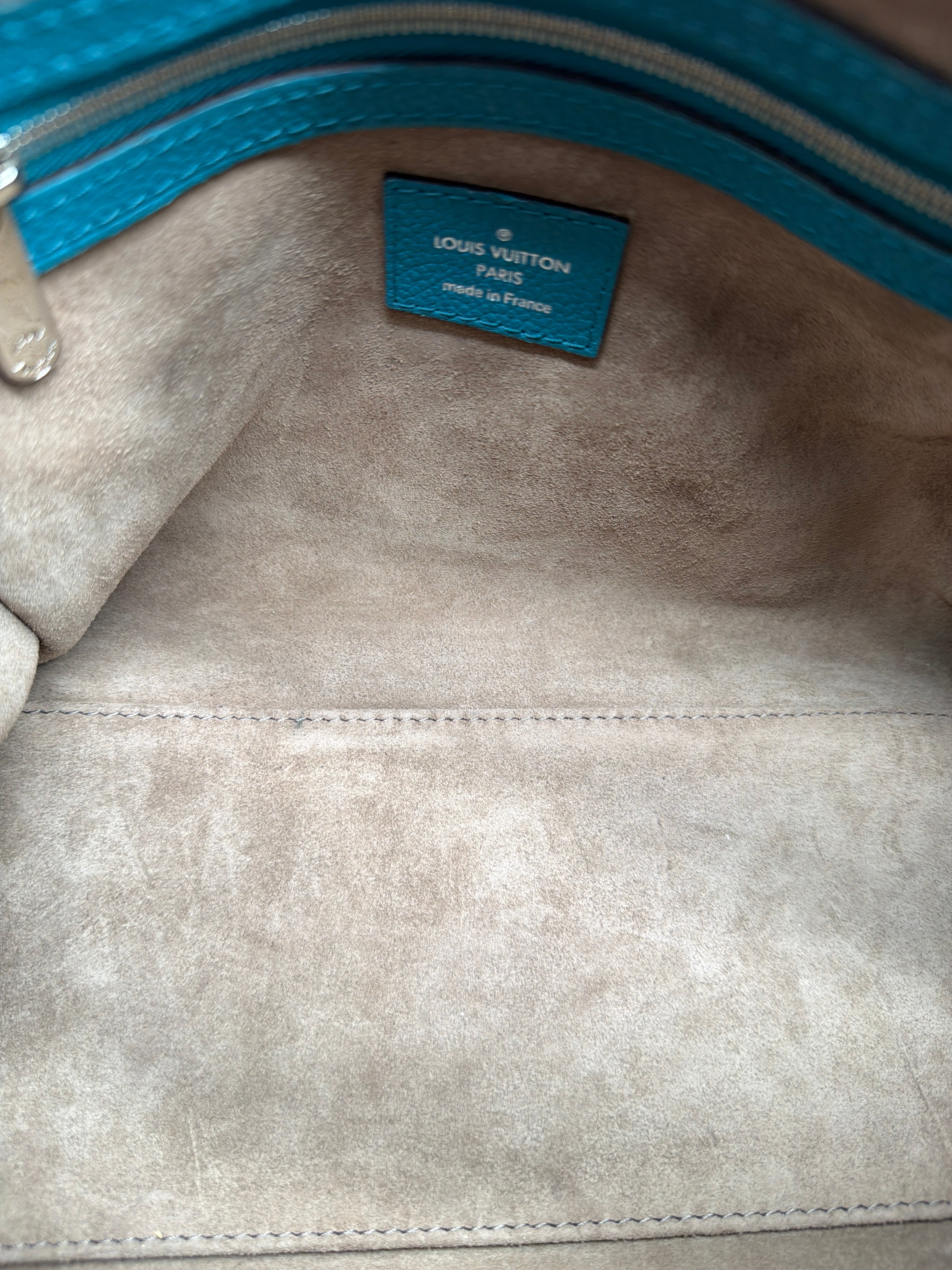 Louis Vuitton Sofia Coppola SC Bag in teal blue  image 6