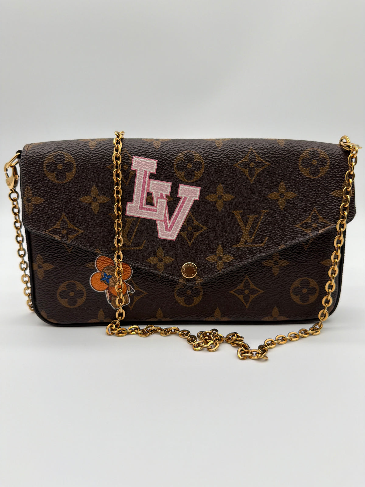  Louis Vuitton Monogram World Tour Pochette Felicie image 1