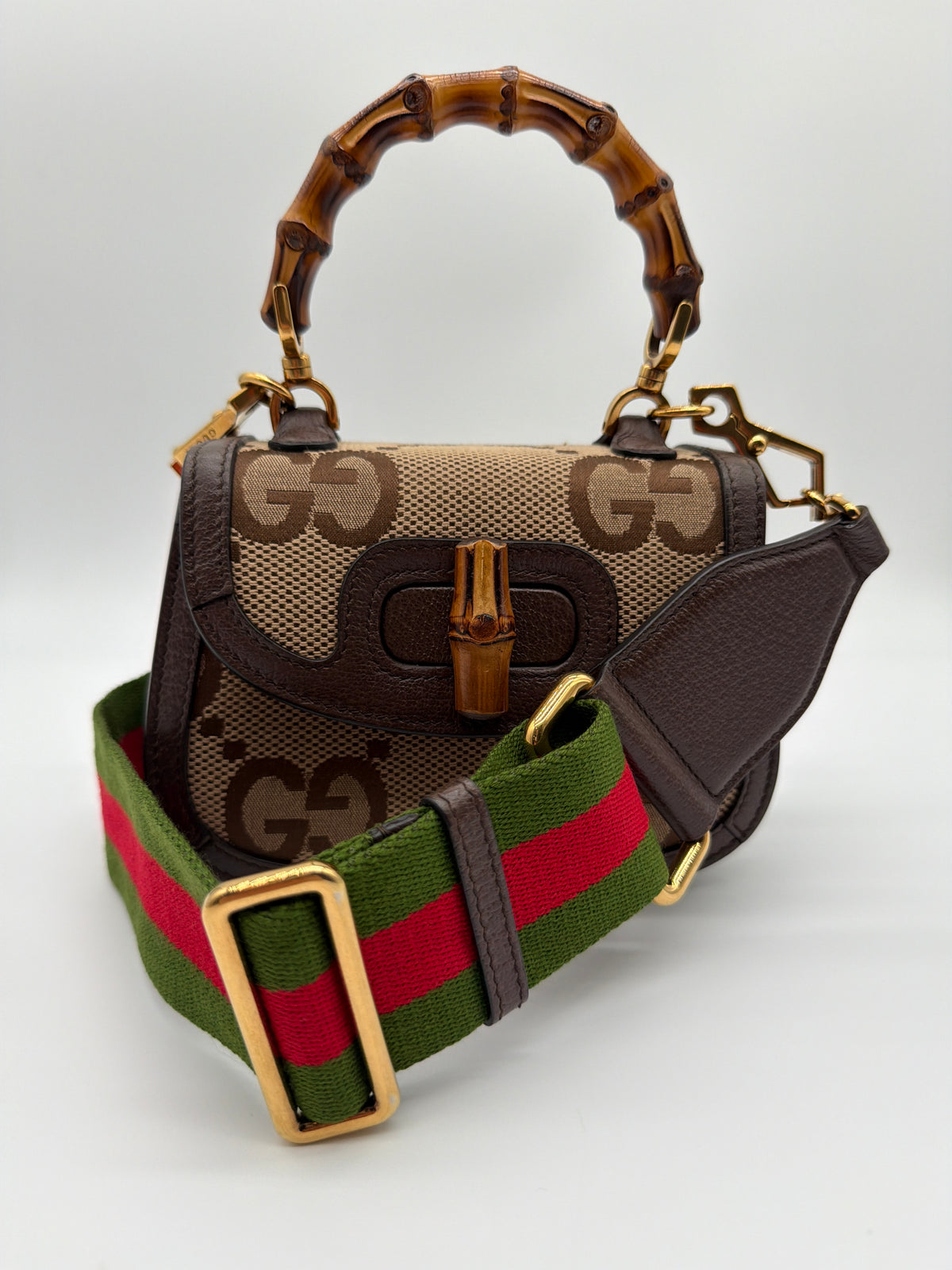  Gucci Bamboo 1947 Top Handle  image 1