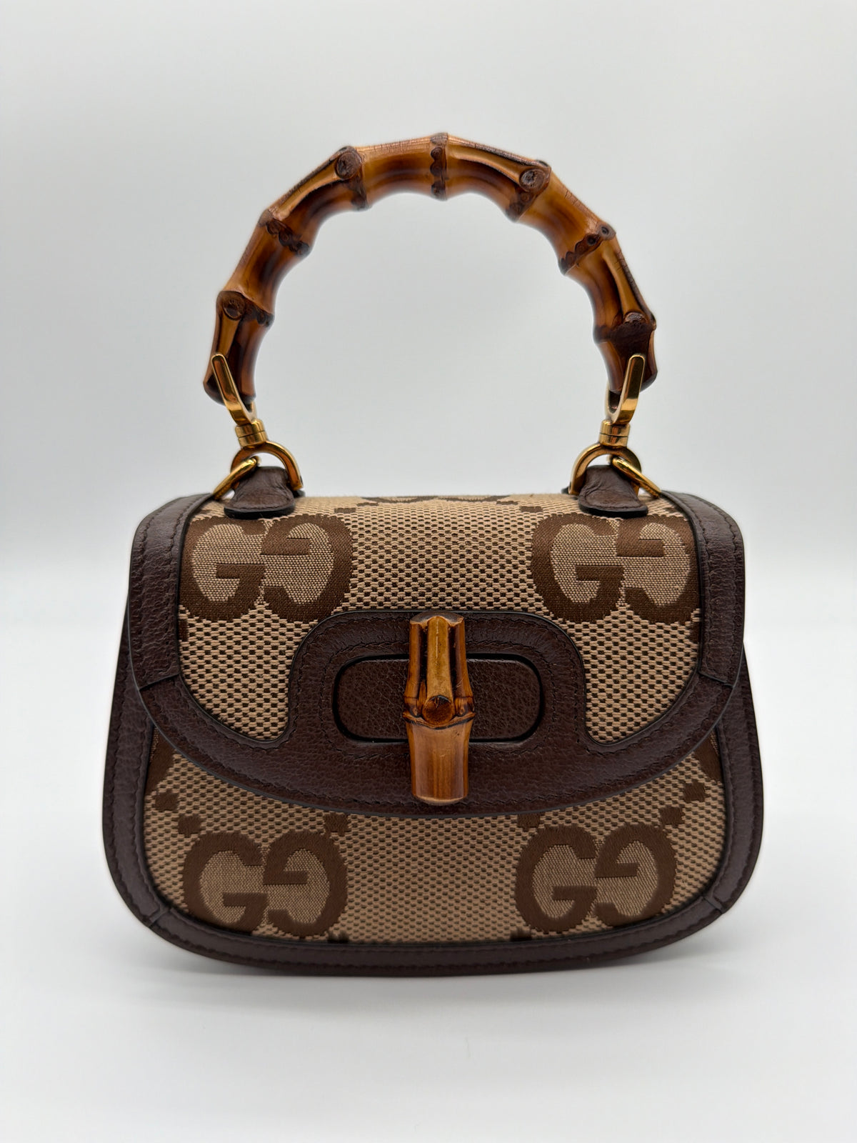  Gucci Bamboo 1947 Top Handle  image 2