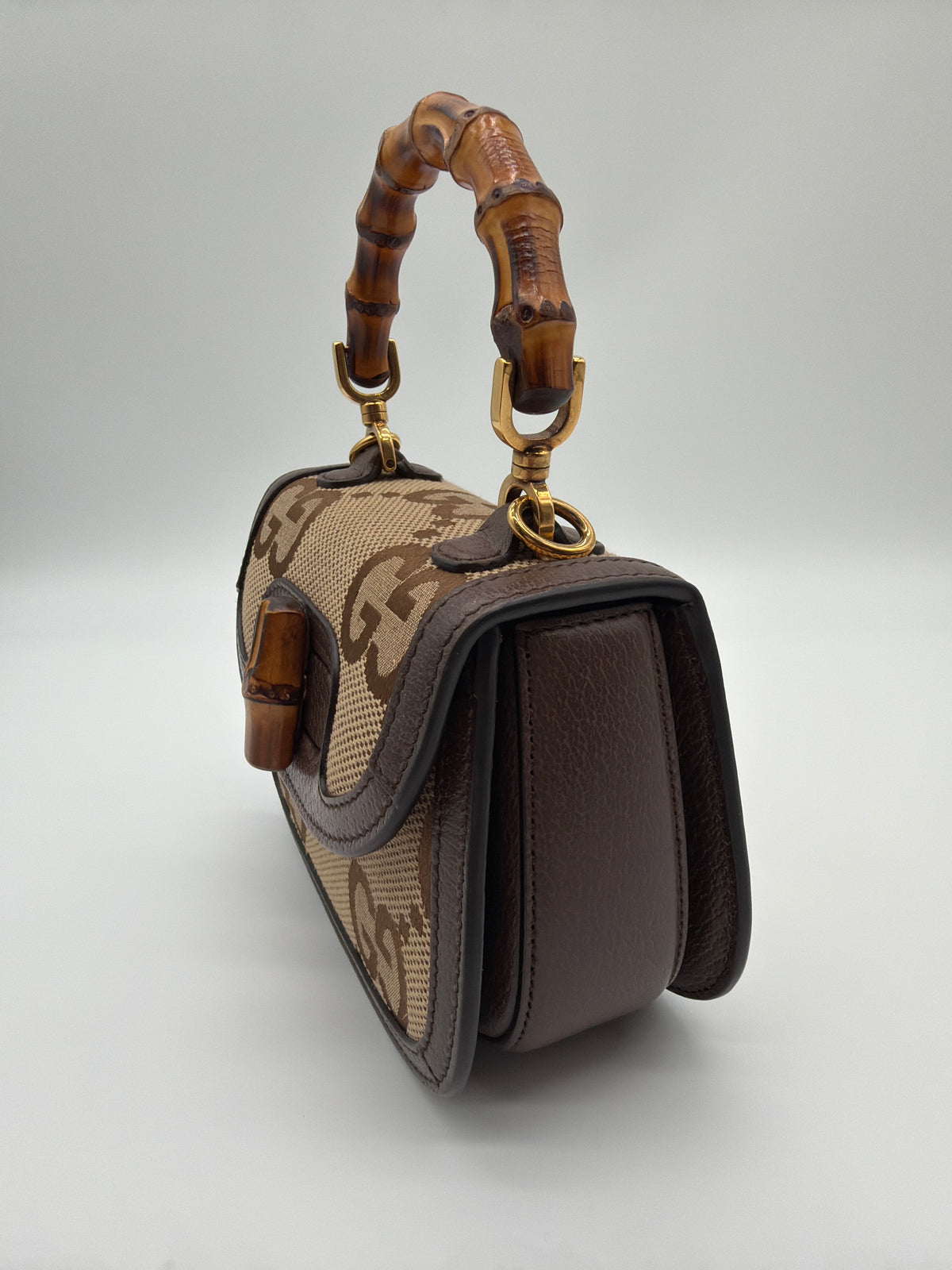  Gucci Bamboo 1947 Top Handle  image 3