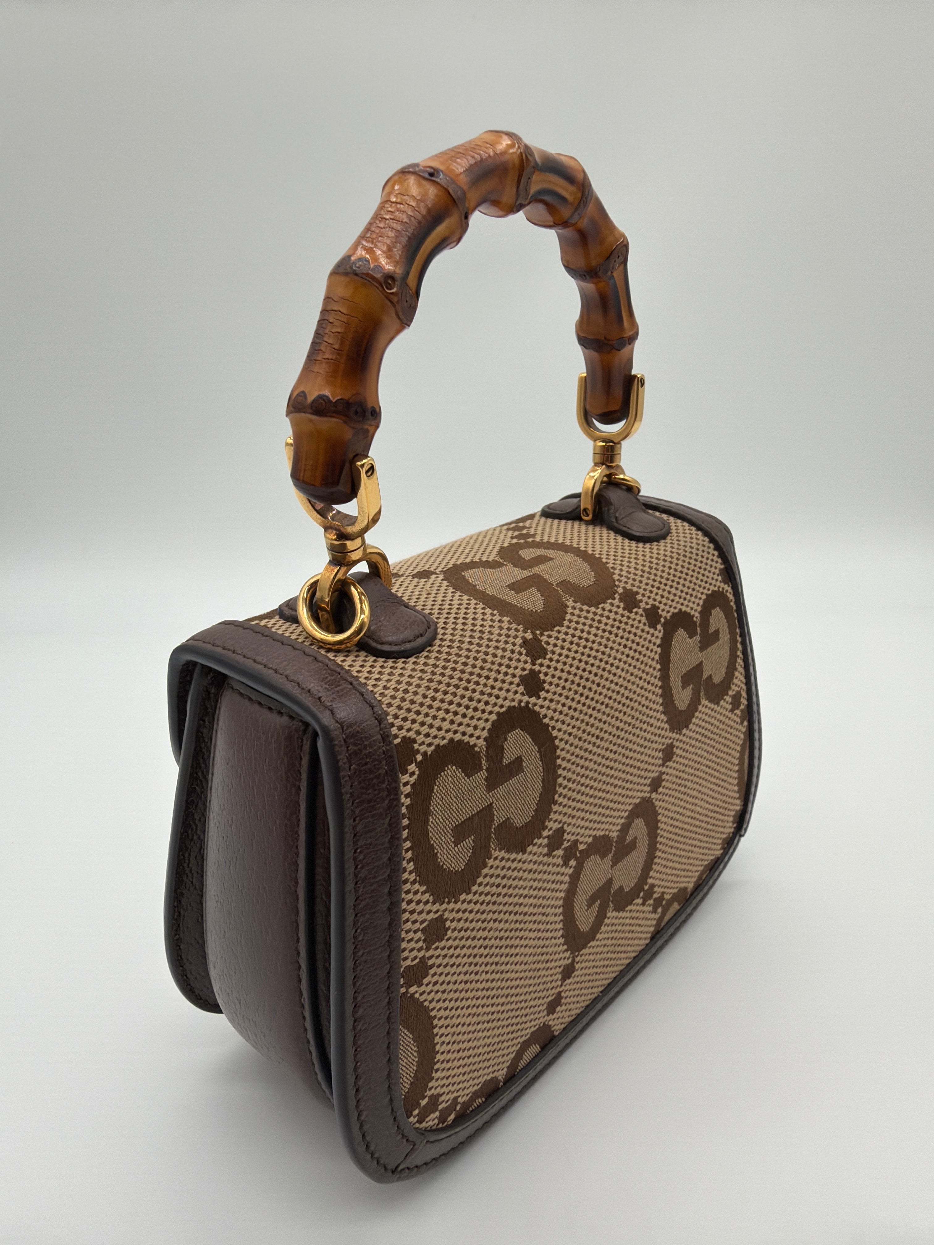  Gucci Bamboo 1947 Top Handle  image 4