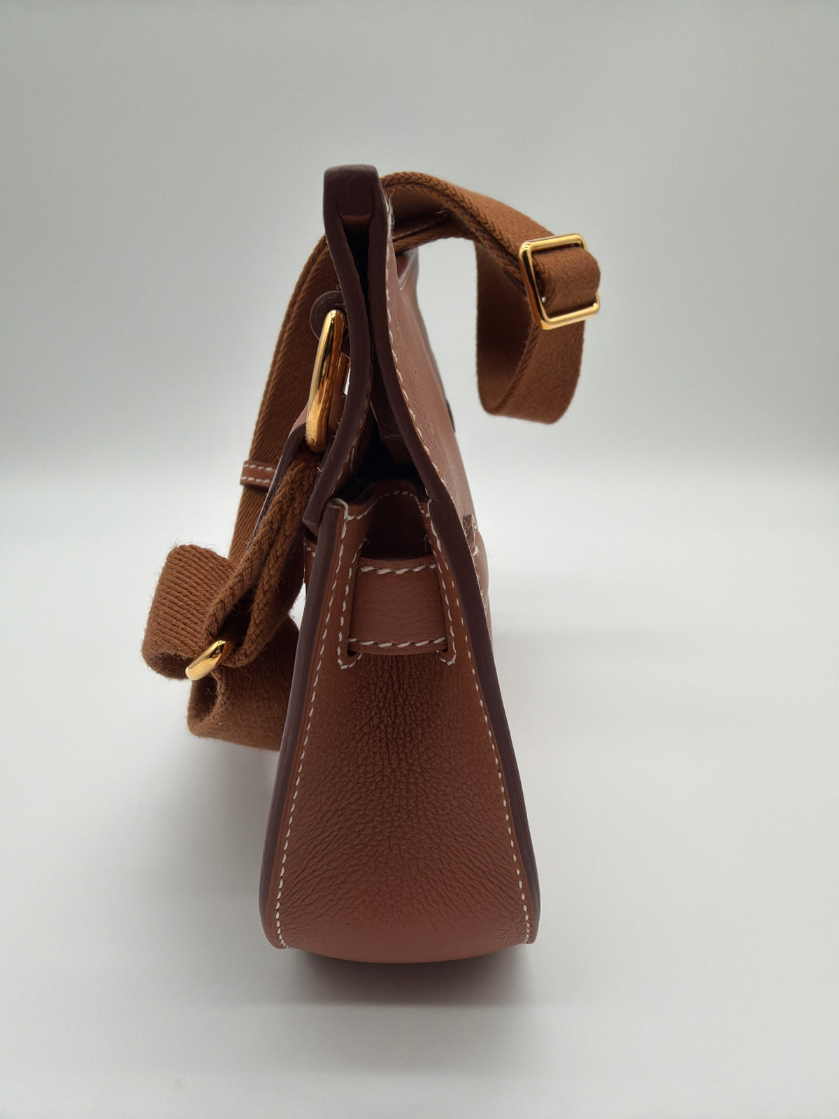 Hermès Mini Jypsière Gold Evercolor image 3