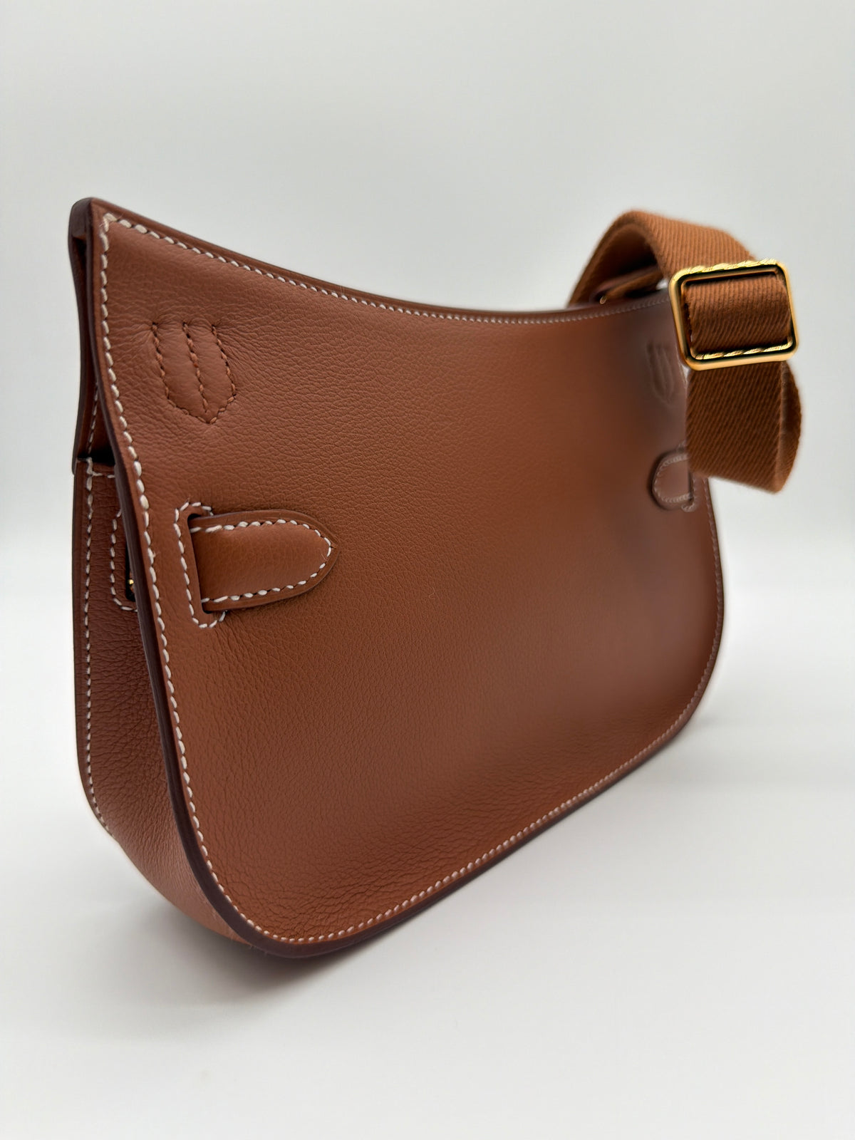 Hermès Mini Jypsière Gold Evercolor image 4