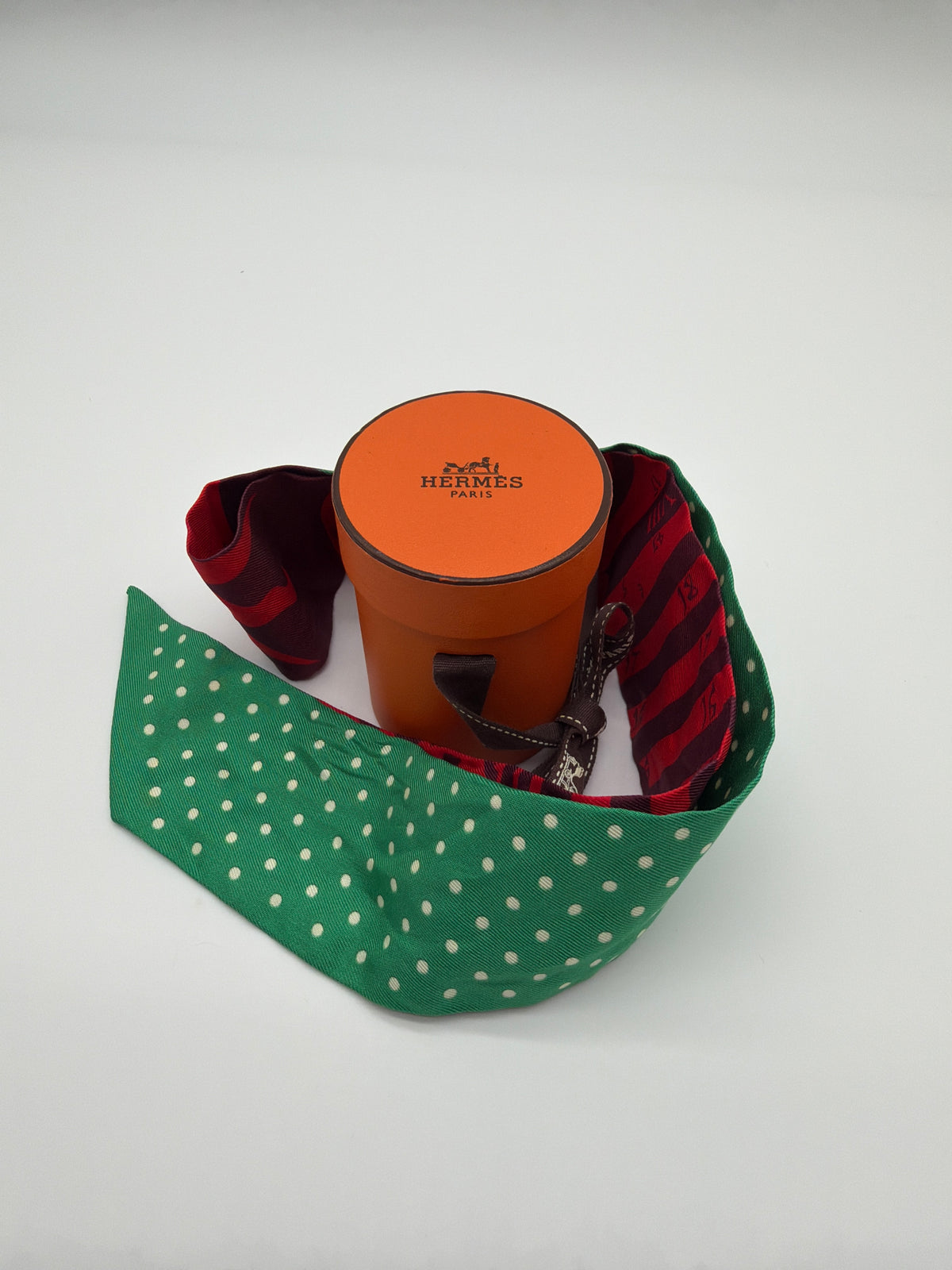 Hermès Astrologie Dot silk Twilly scarf  image 1