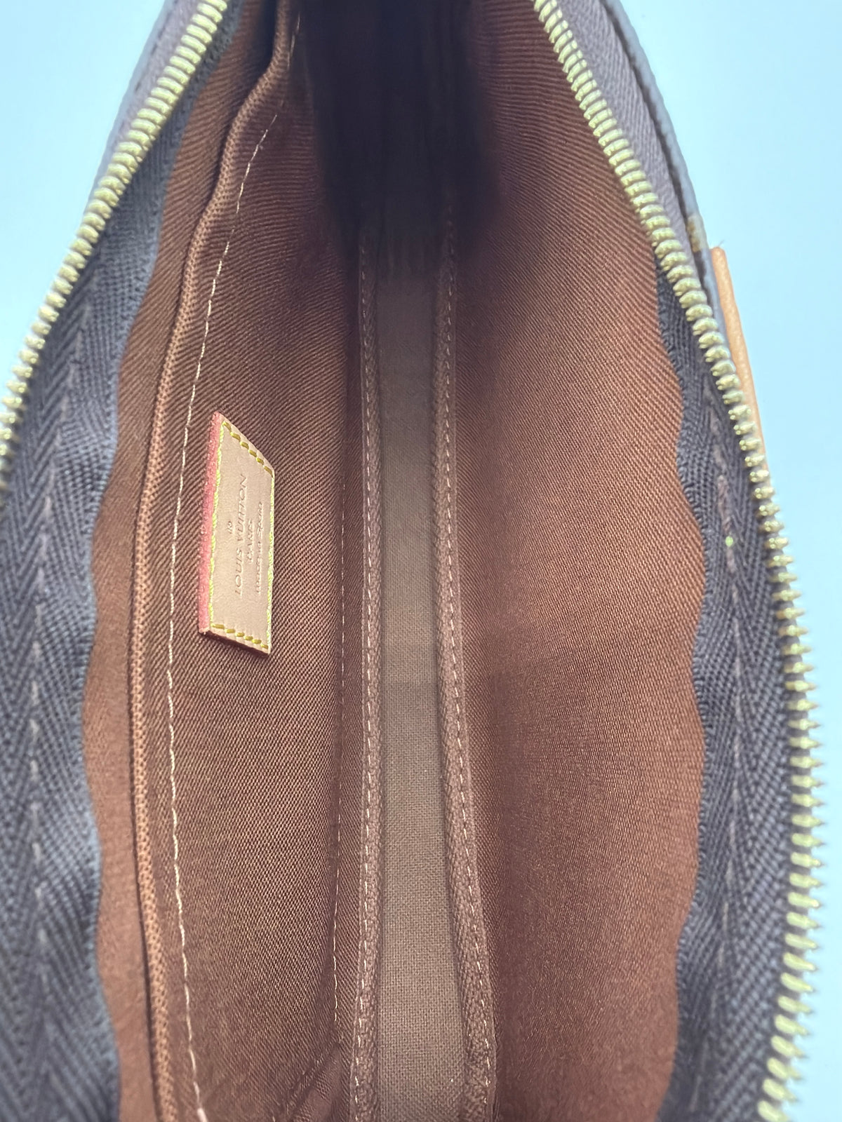 Louis Vuitton Khaki Monogram Multi Pochette Bag Trio image 4