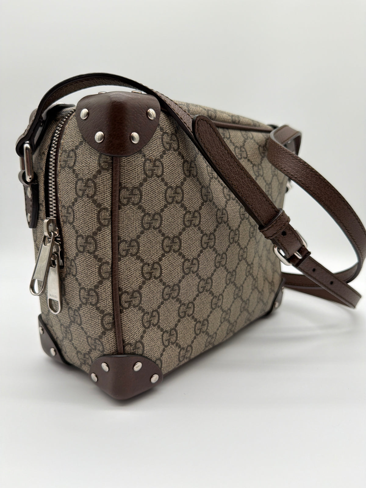  Gucci GG Supreme soft trunk crossbody image 3