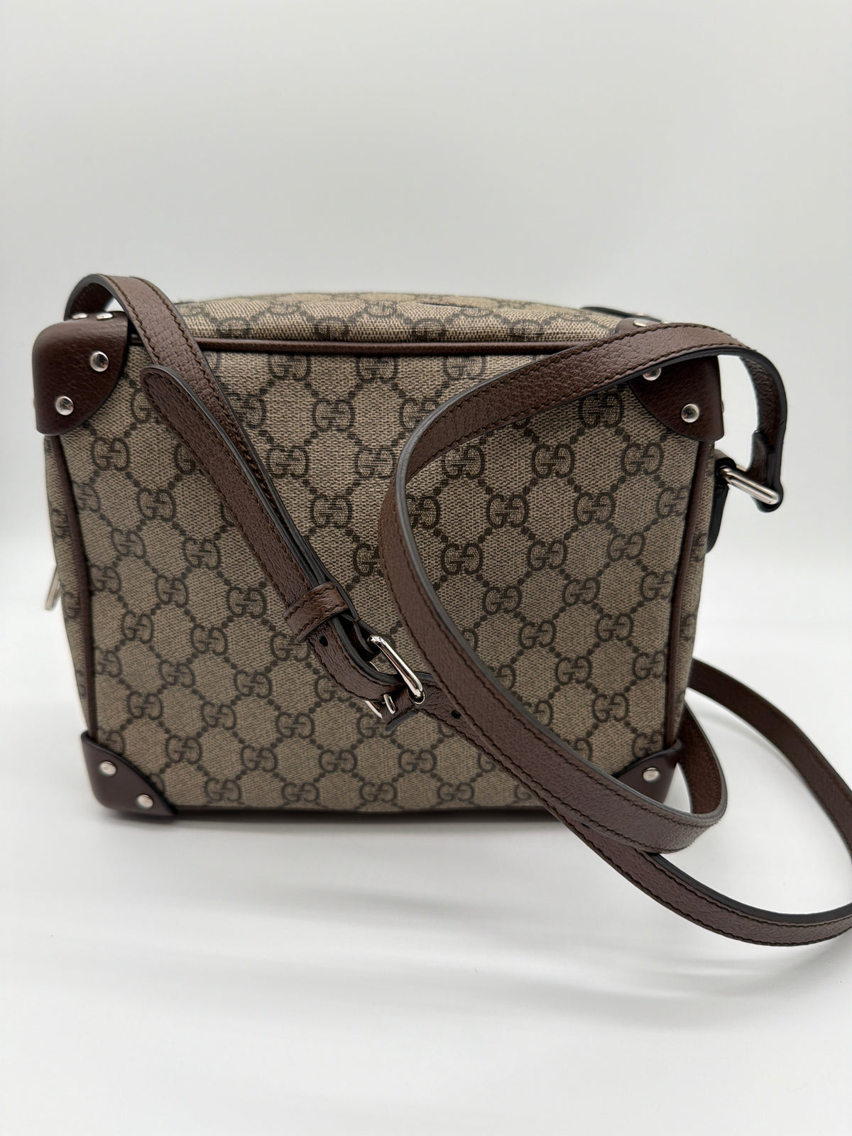  Gucci GG Supreme soft trunk crossbody image 4