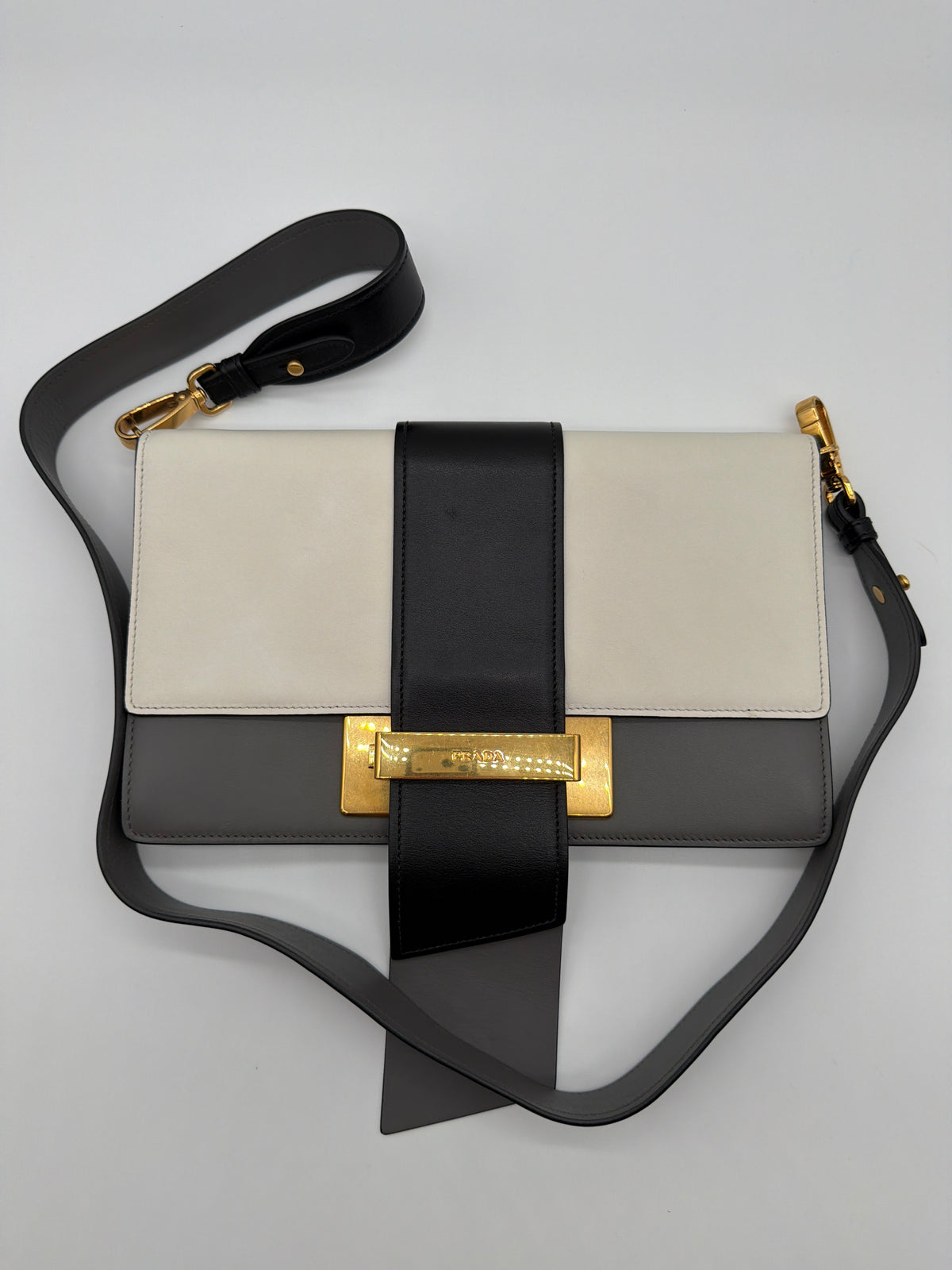 Prada City Calf Ribbon Bag  image 5
