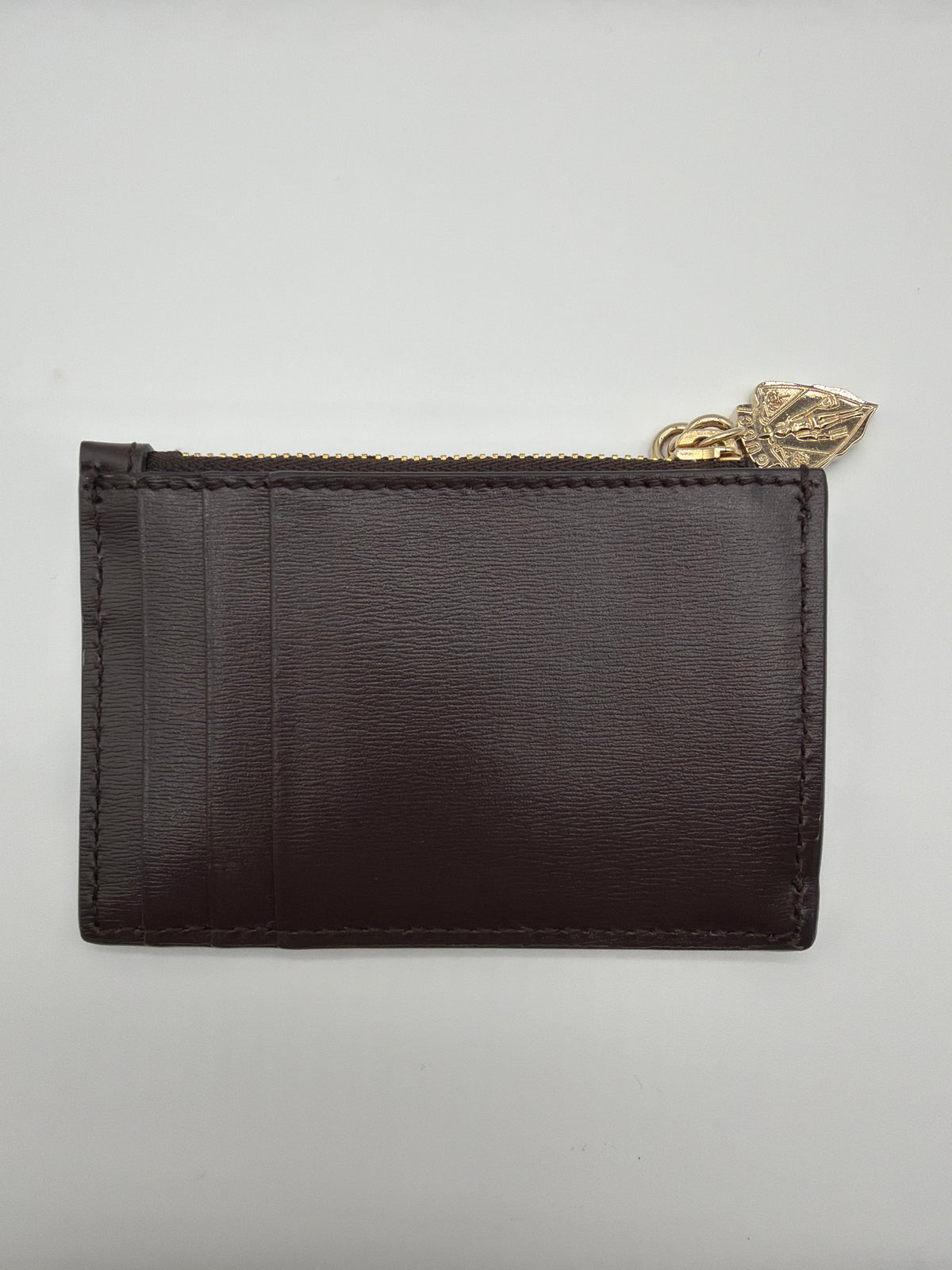 Gucci Luce Card Case Wallet crafted in beige and brown image 2