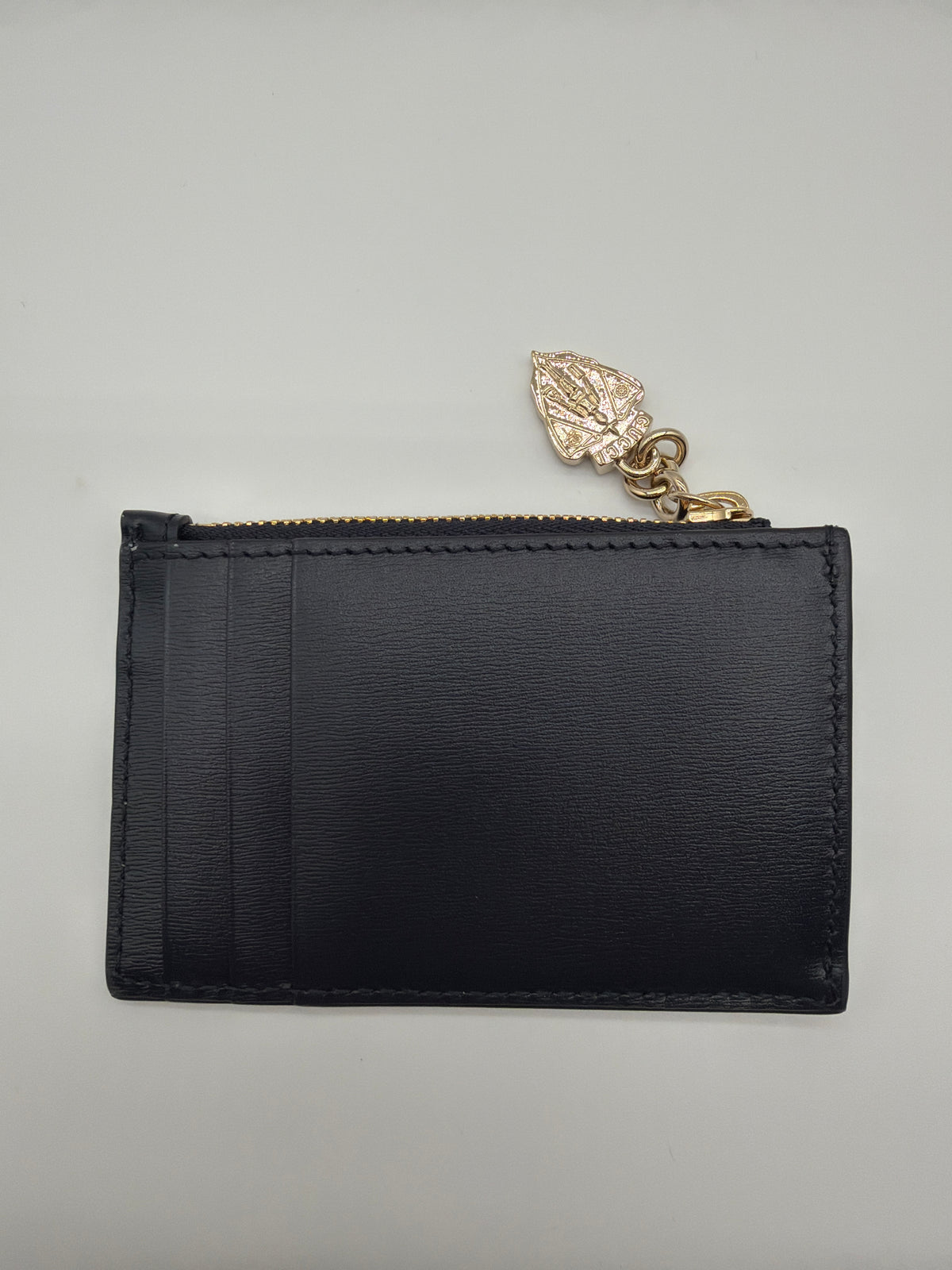 Gucci Luce Zipper Wallet in black image 2