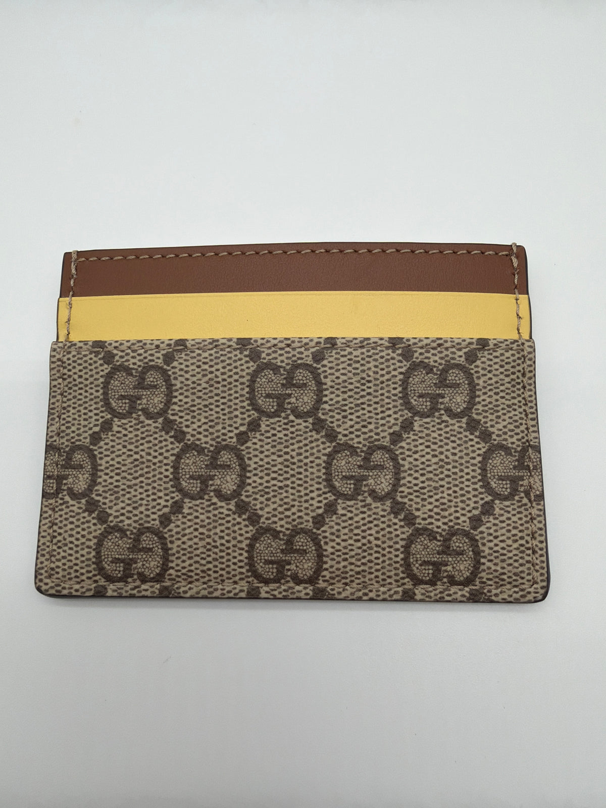 Gucci card case with motif GG canvas image 2
