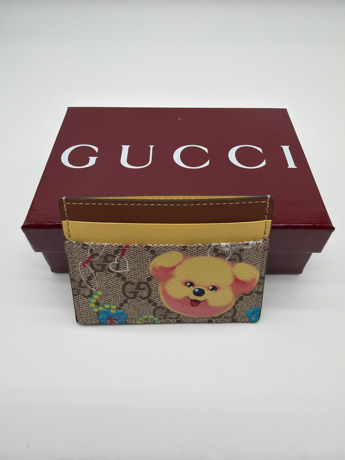  Gucci card case with motif GG canvas image 3