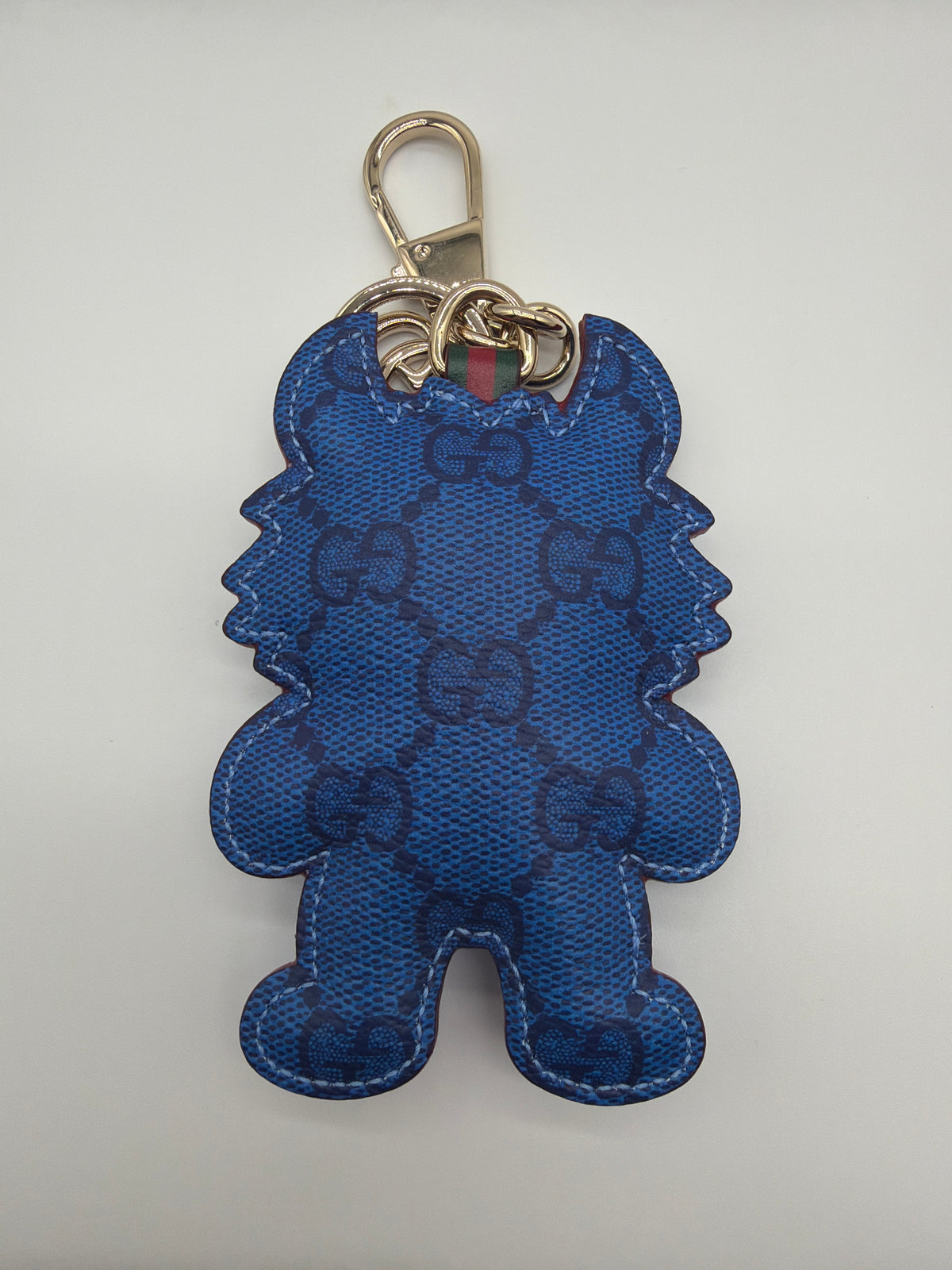 Gucci Besties blue monster keychain image 2