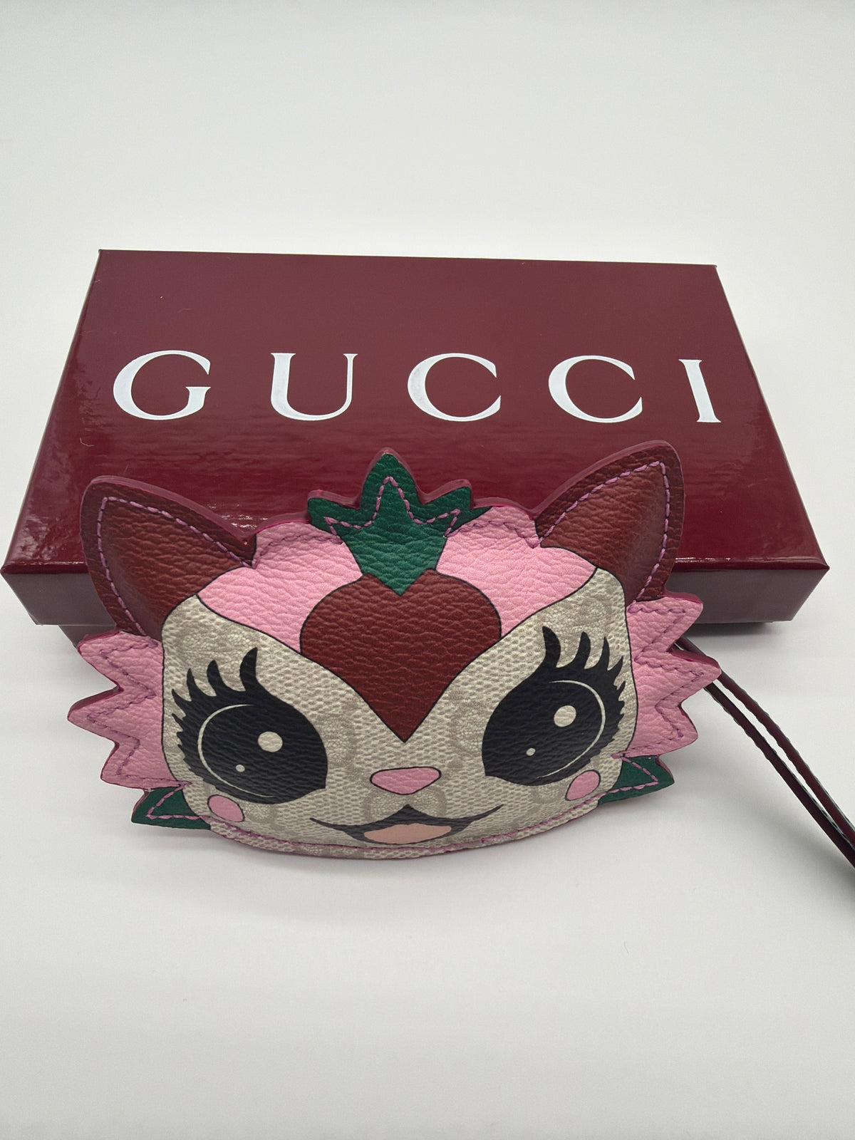 Gucci Besties cat face coin purse image 3