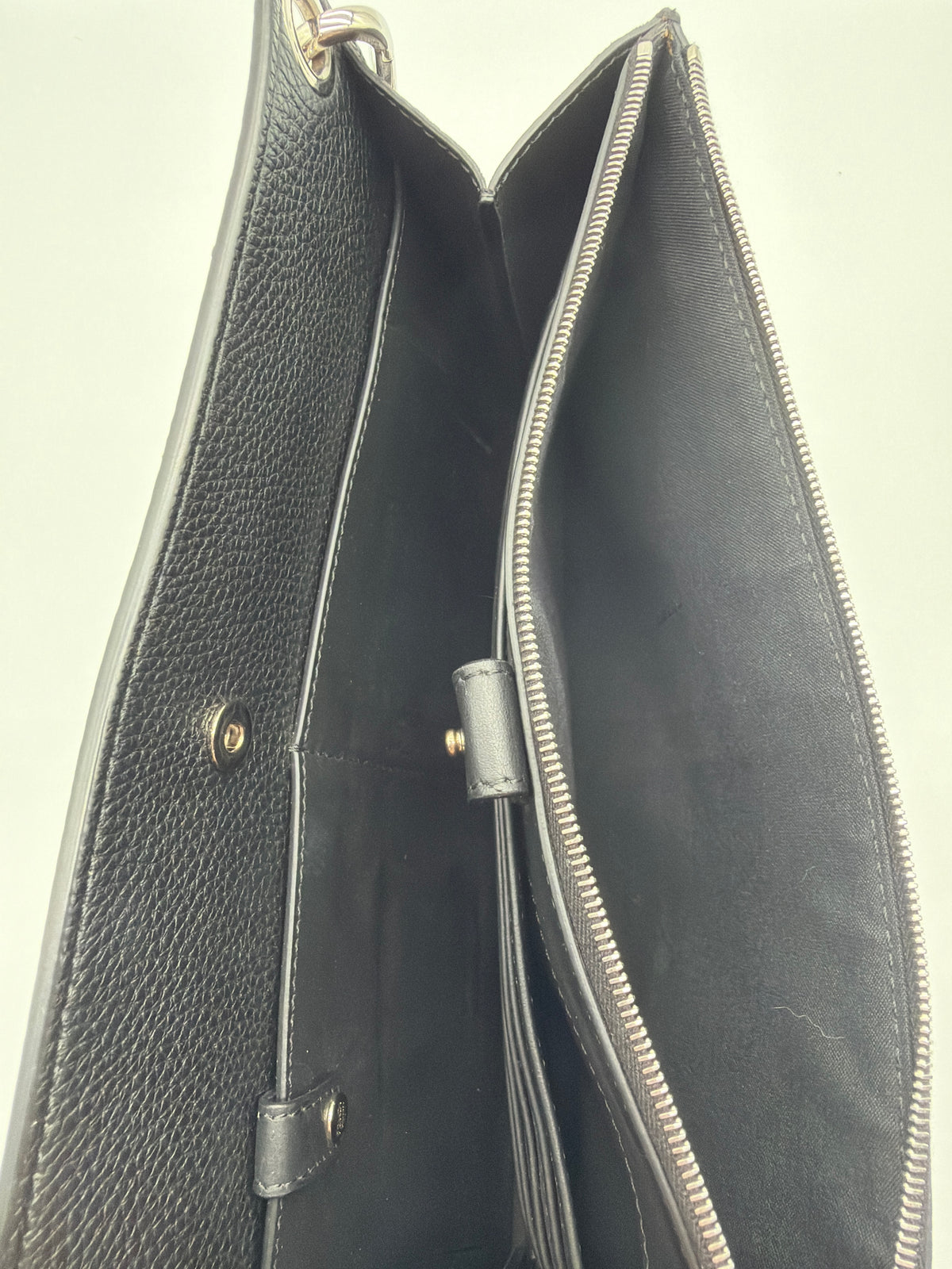Fendi Calfskin FF 1974 Flat Pouch  image 4